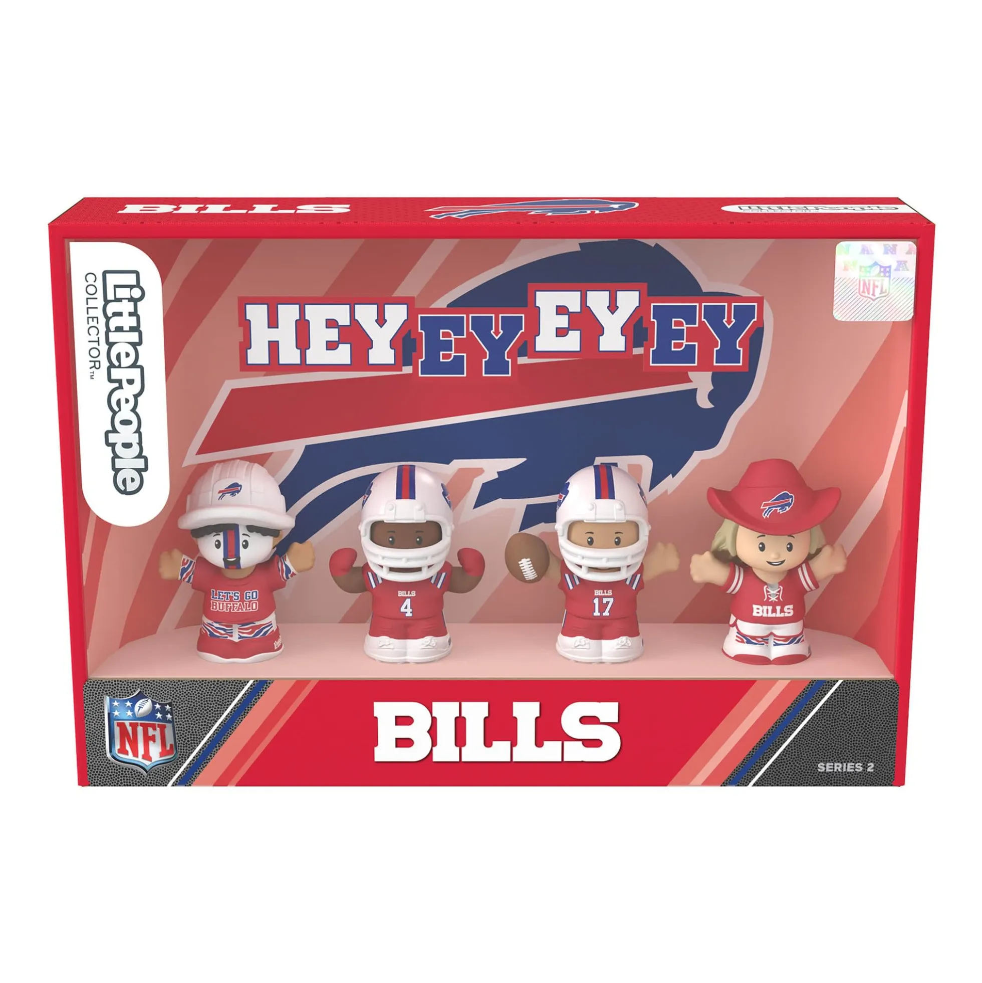 Little People Collector Buffalo Bills Alternate Jersey Figure Set