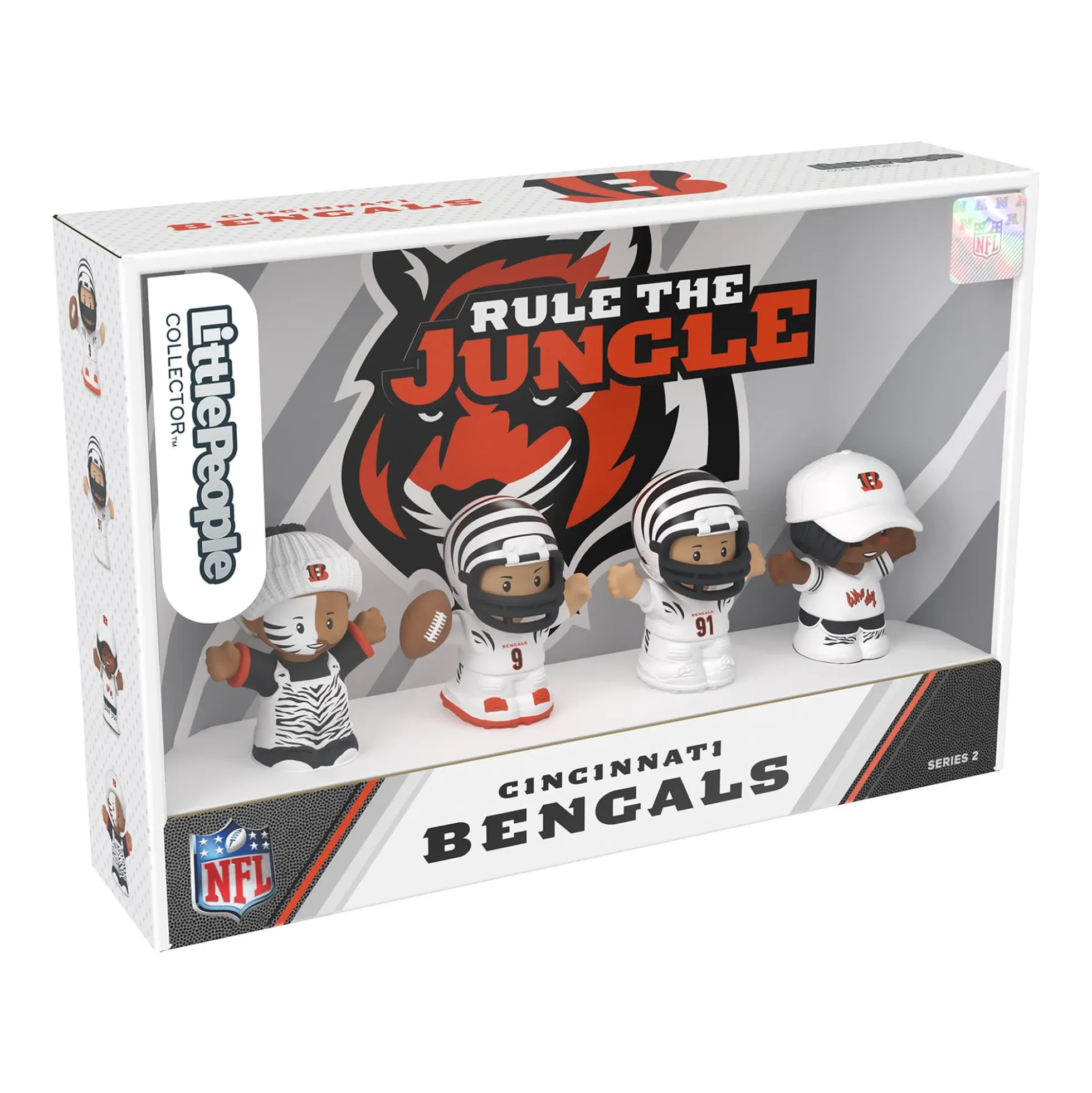 Little People Collector Cincinnati Bengals Alternate Jersey Figure Set