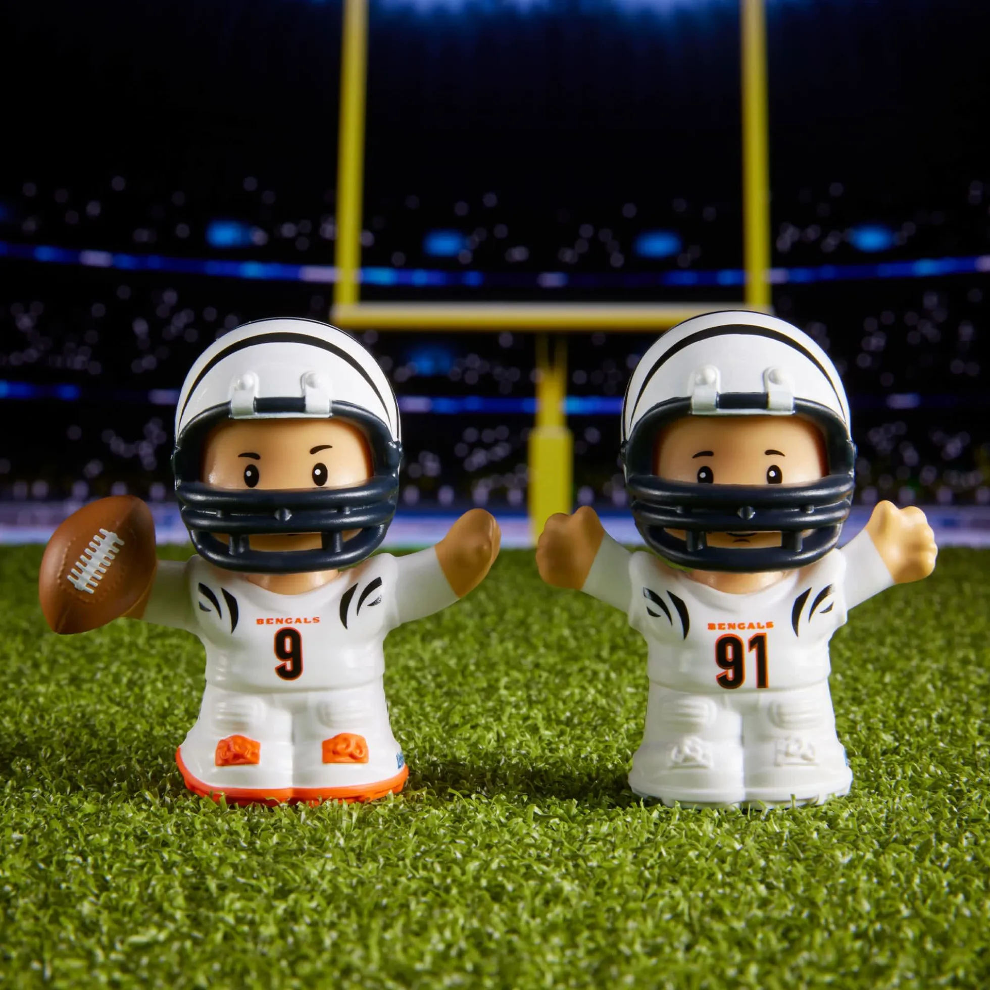 Little People Collector Cincinnati Bengals Alternate Jersey Figure Set