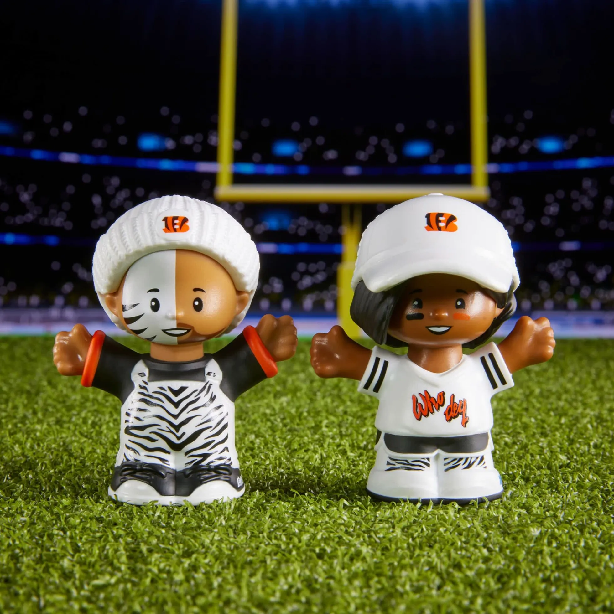 Little People Collector Cincinnati Bengals Alternate Jersey Figure Set