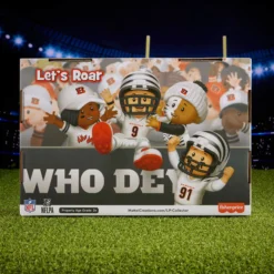 Little People Collector Cincinnati Bengals Alternate Jersey Figure Set