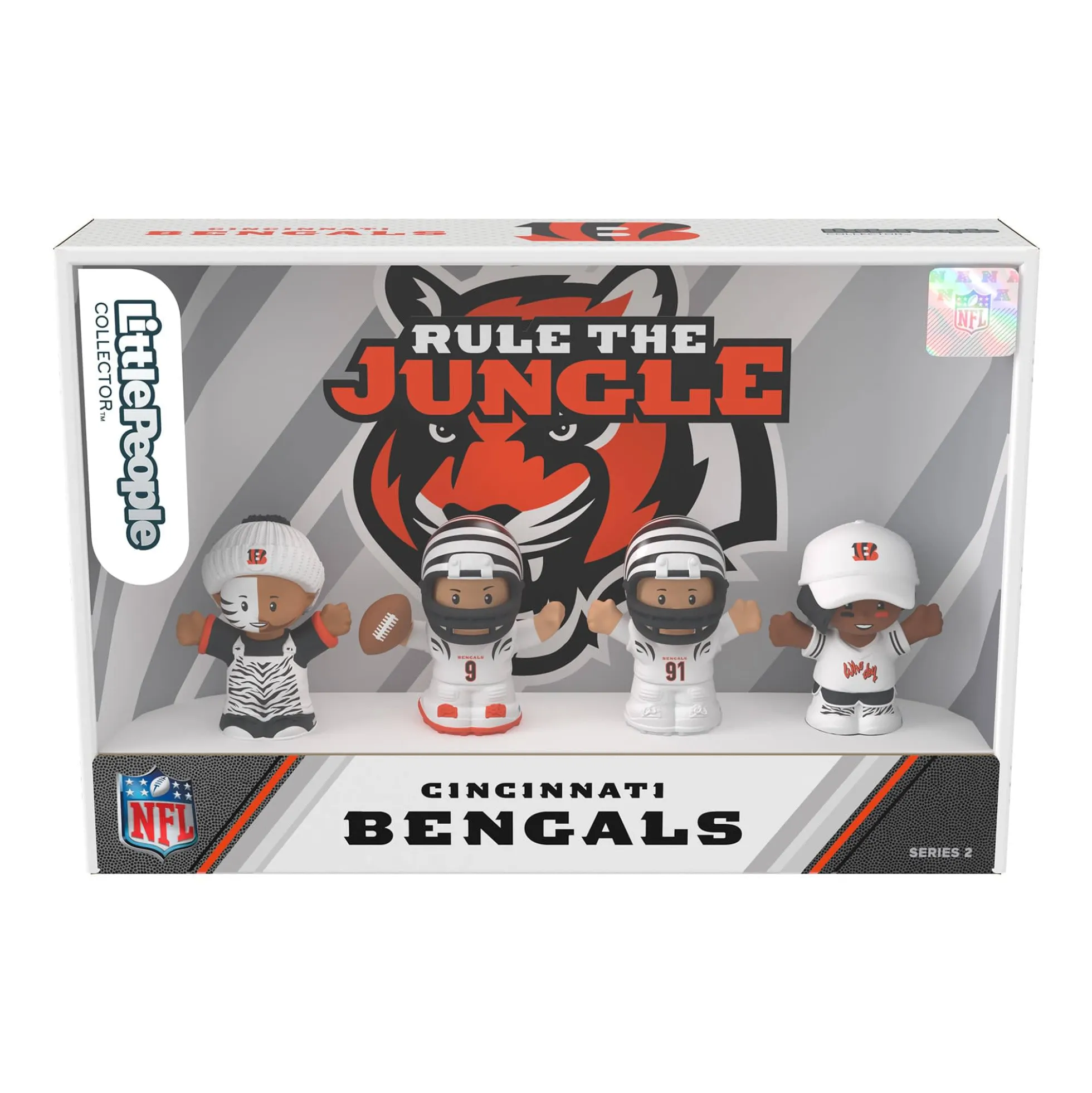 Little People Collector Cincinnati Bengals Alternate Jersey Figure Set