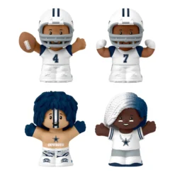 Little People Collector Dallas Cowboys Alternate Jersey Figure Set