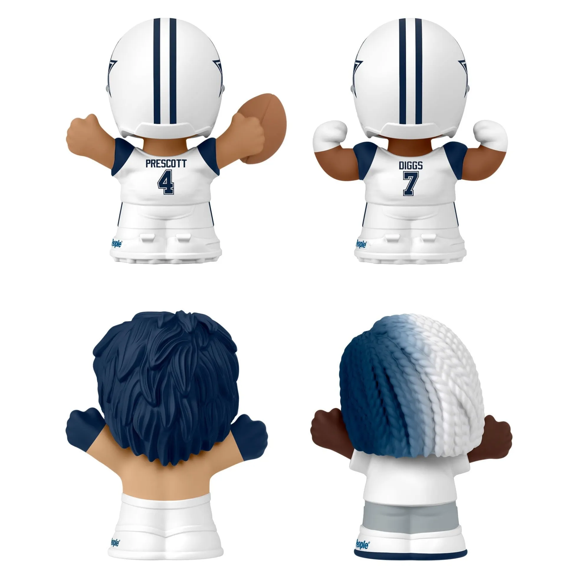 Little People Collector Dallas Cowboys Alternate Jersey Figure Set