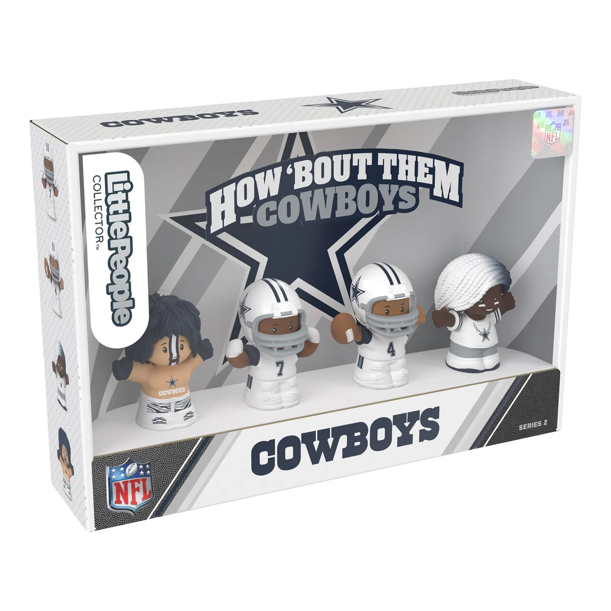 Little People Collector Dallas Cowboys Alternate Jersey Figure Set