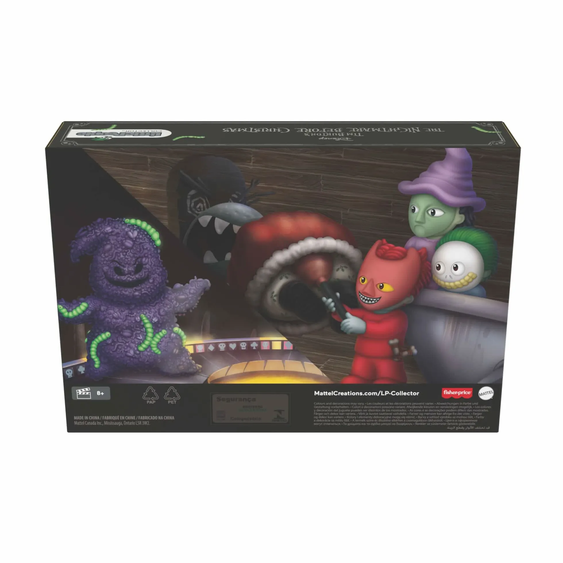 Little People Collector Disney Tim Burton’s The Nightmare Before Christmas Lock Shock & Barrel Set