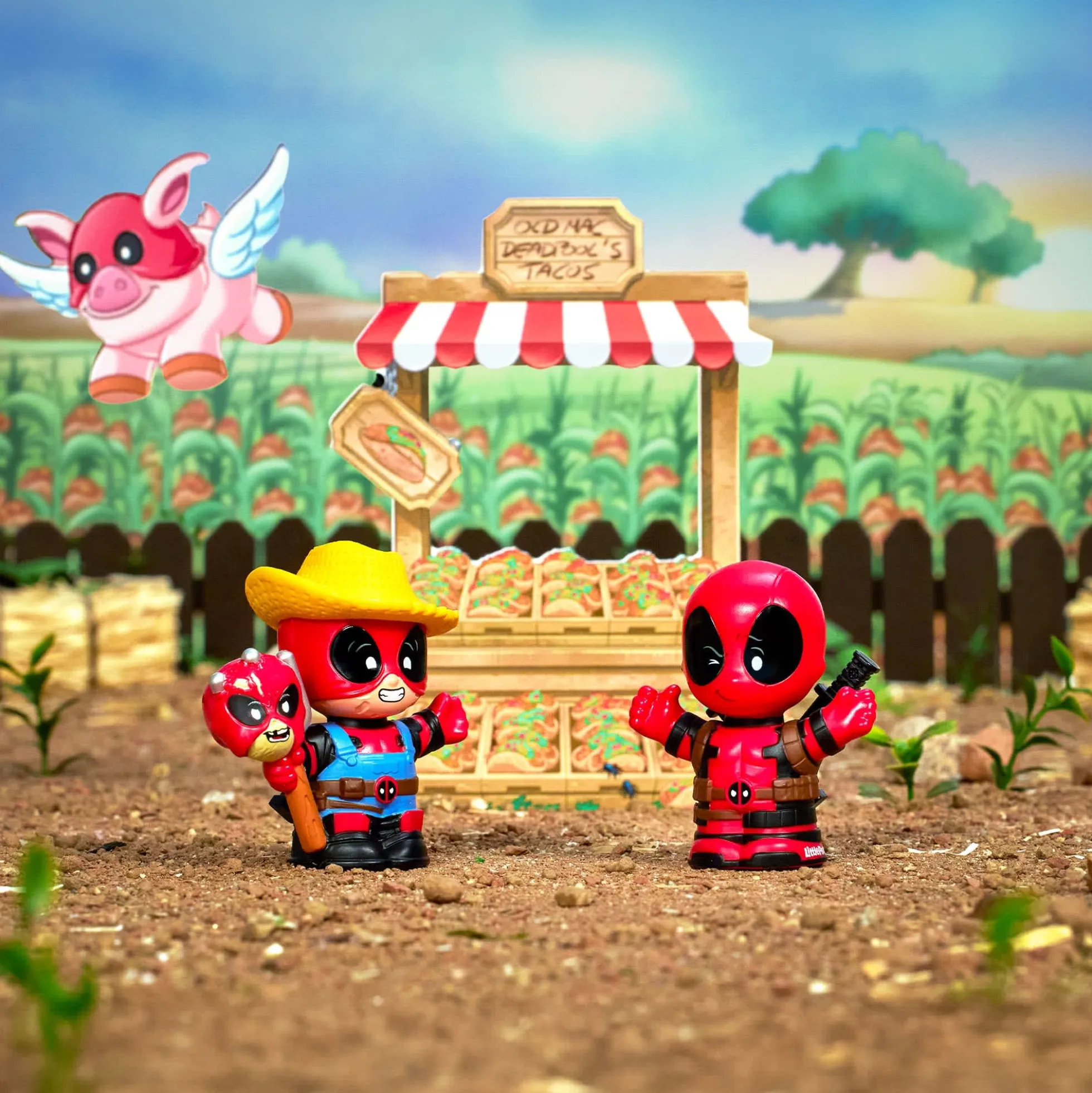 Little People Collector Deadpool Set