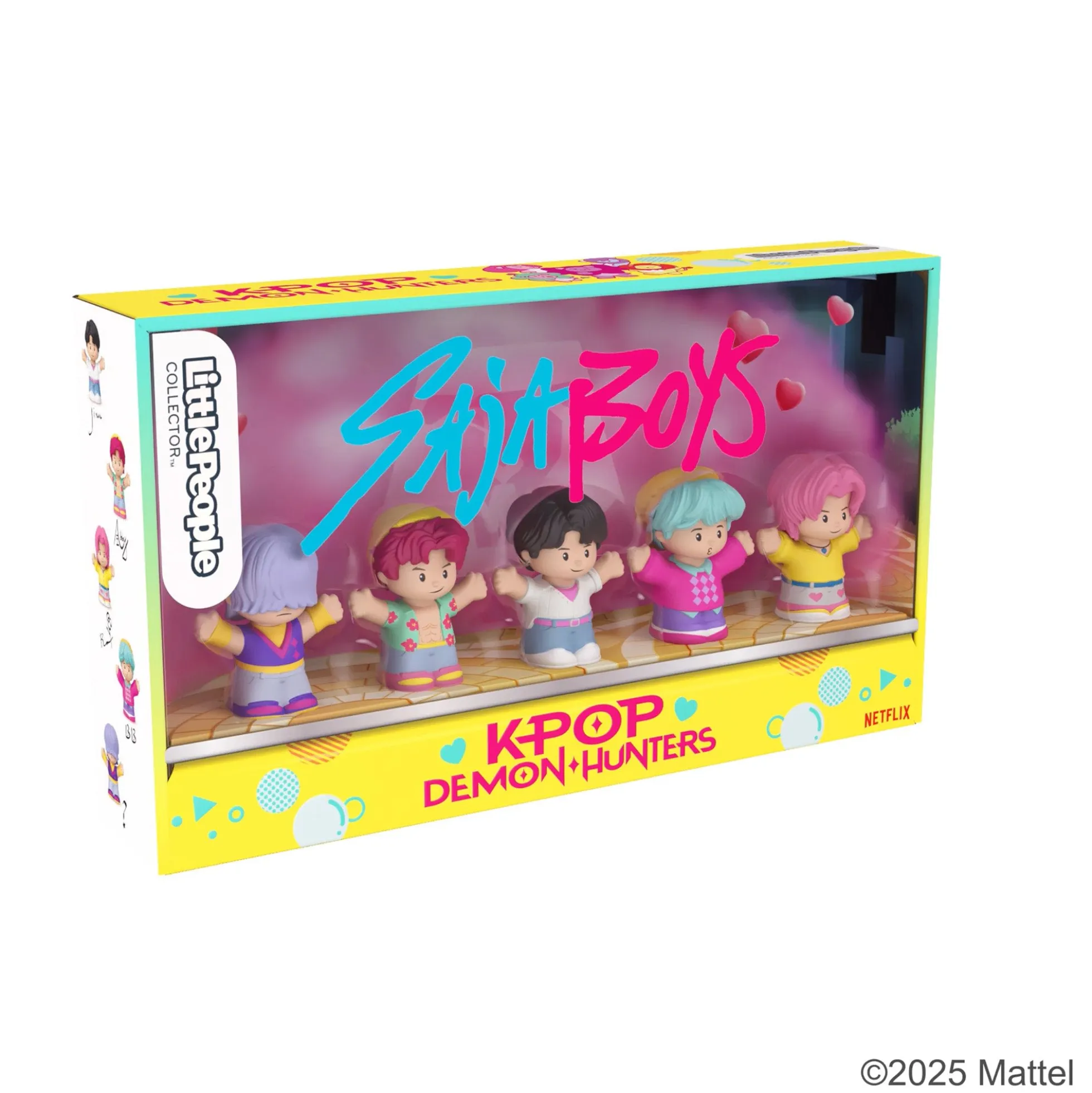 Little People Collector KPop Demon Hunters Saja Boys Figure Set