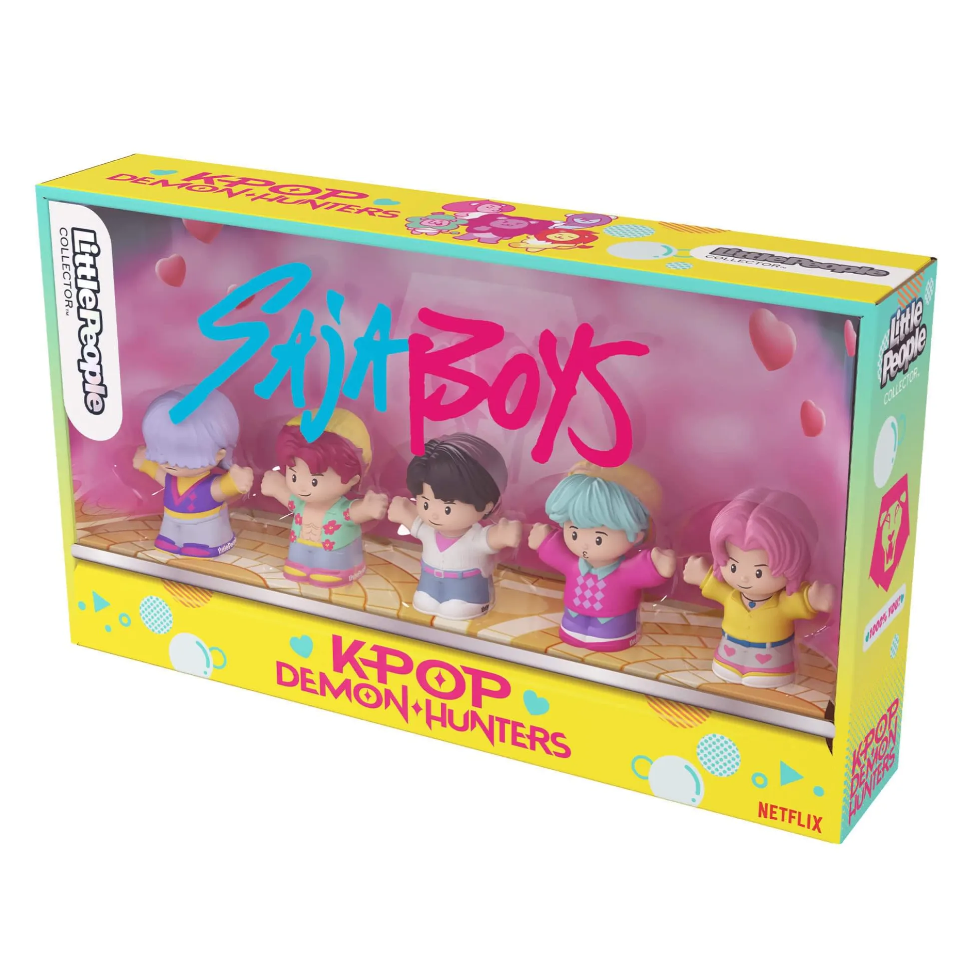 Little People Collector KPop Demon Hunters Saja Boys Figure Set