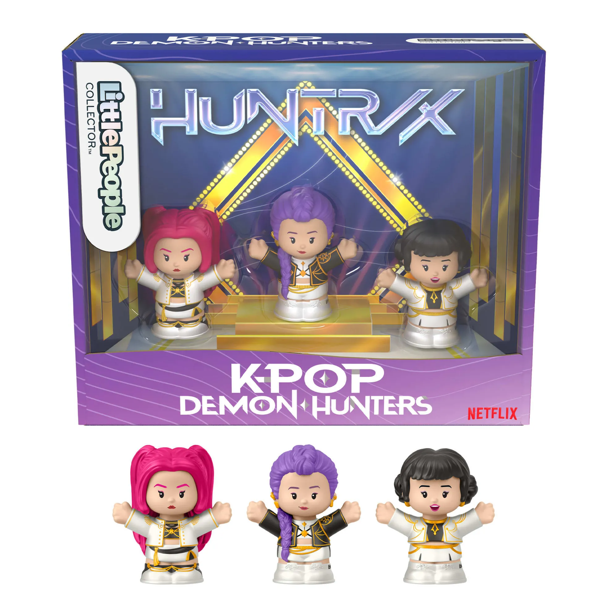 Little People Collector KPop Demon Hunters HUNTR/X Figure Set