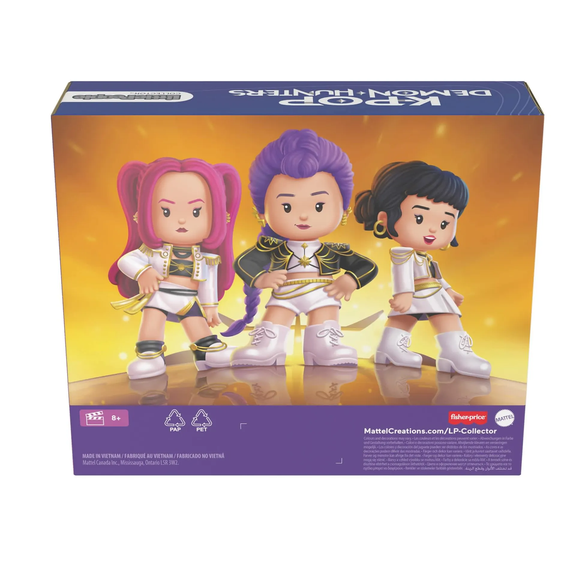 Little People Collector KPop Demon Hunters HUNTR/X Figure Set