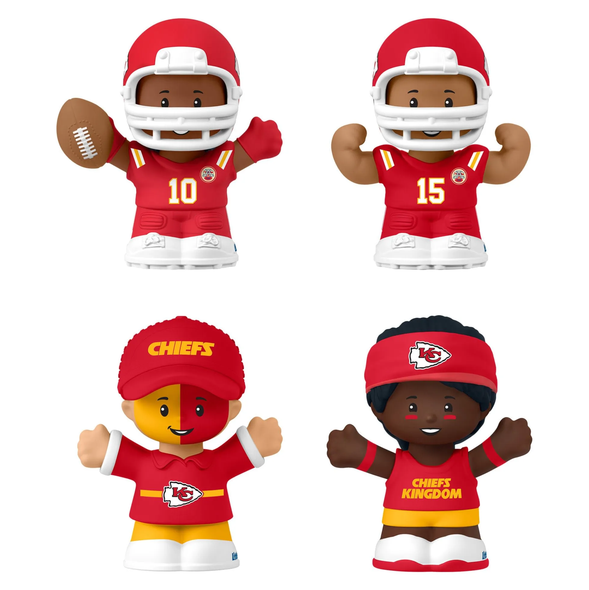 Little People Collector Kansas City Chiefs Alternate Jersey Figure Set