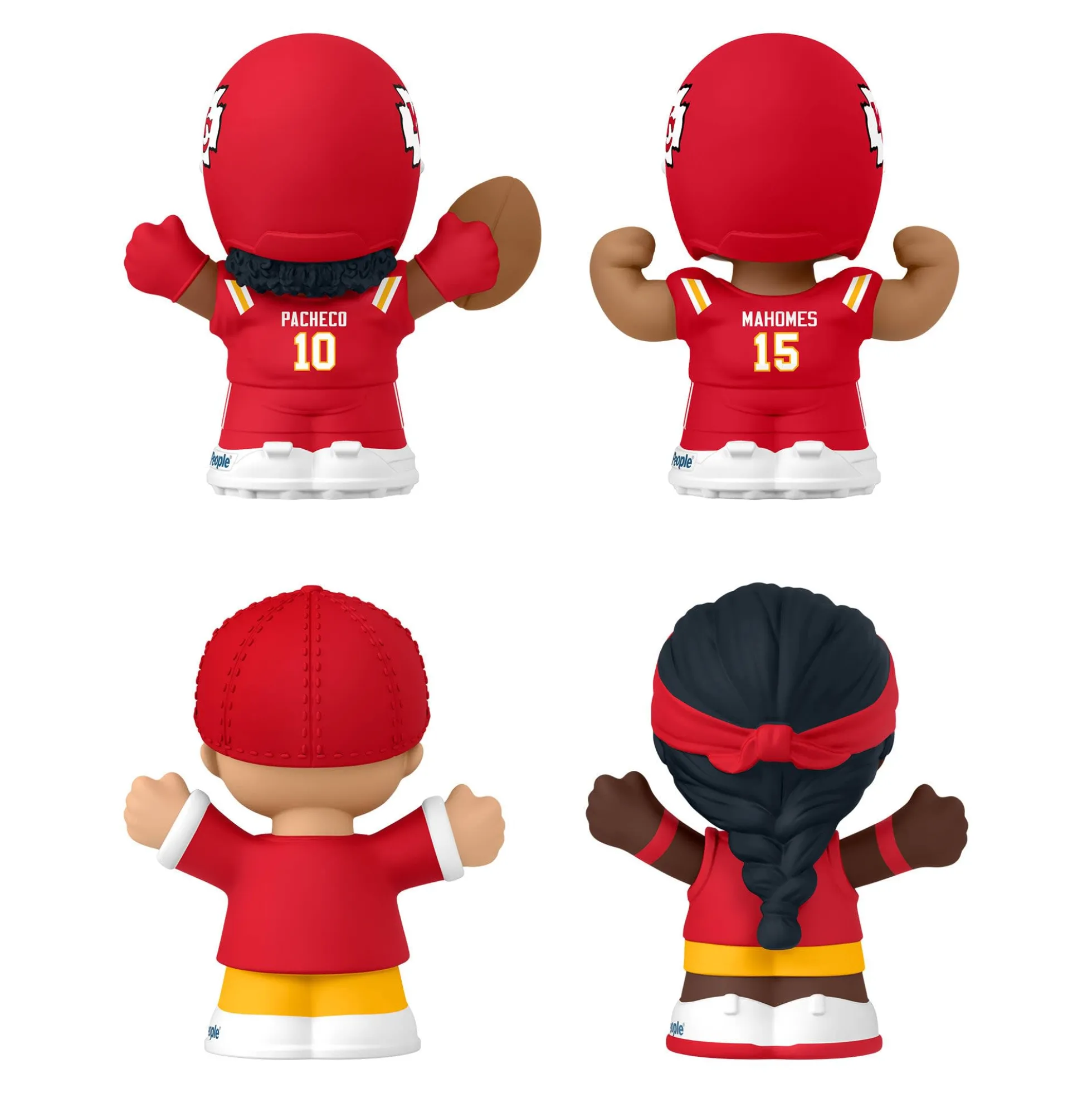 Little People Collector Kansas City Chiefs Alternate Jersey Figure Set