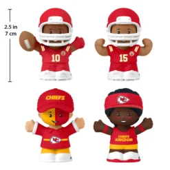 Little People Collector Kansas City Chiefs Alternate Jersey Figure Set