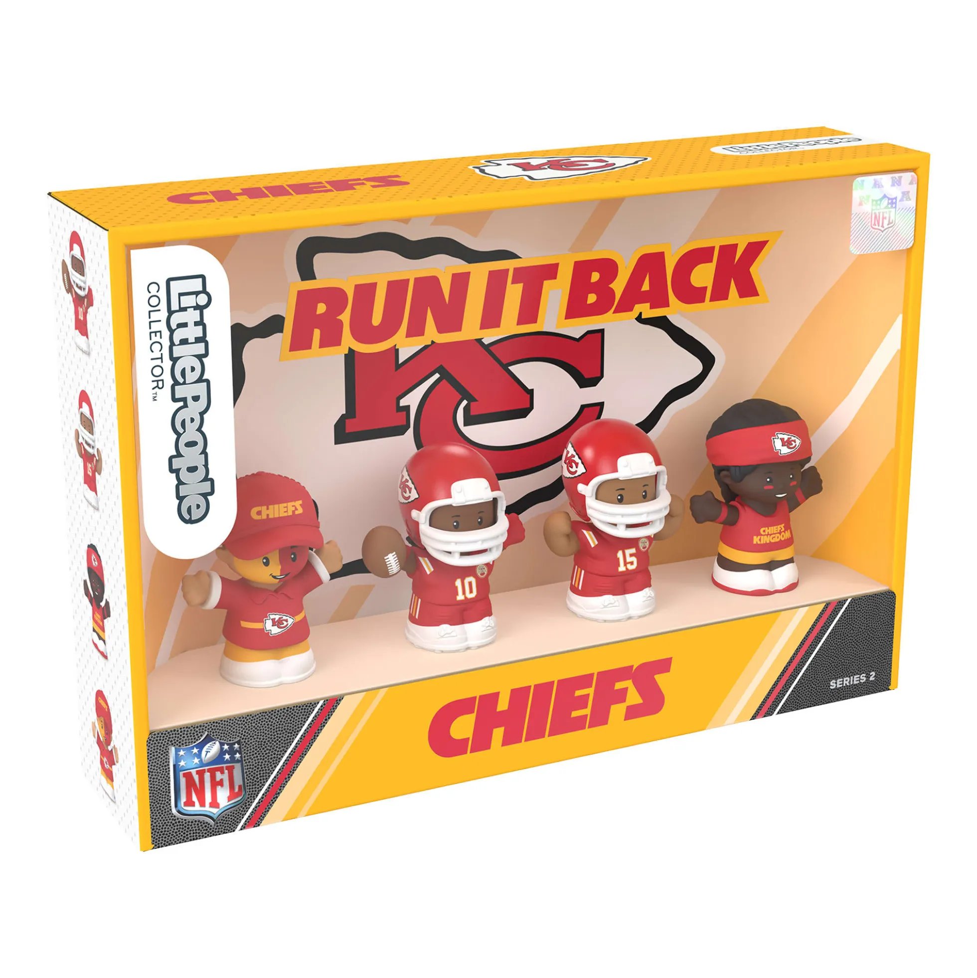 Little People Collector Kansas City Chiefs Alternate Jersey Figure Set