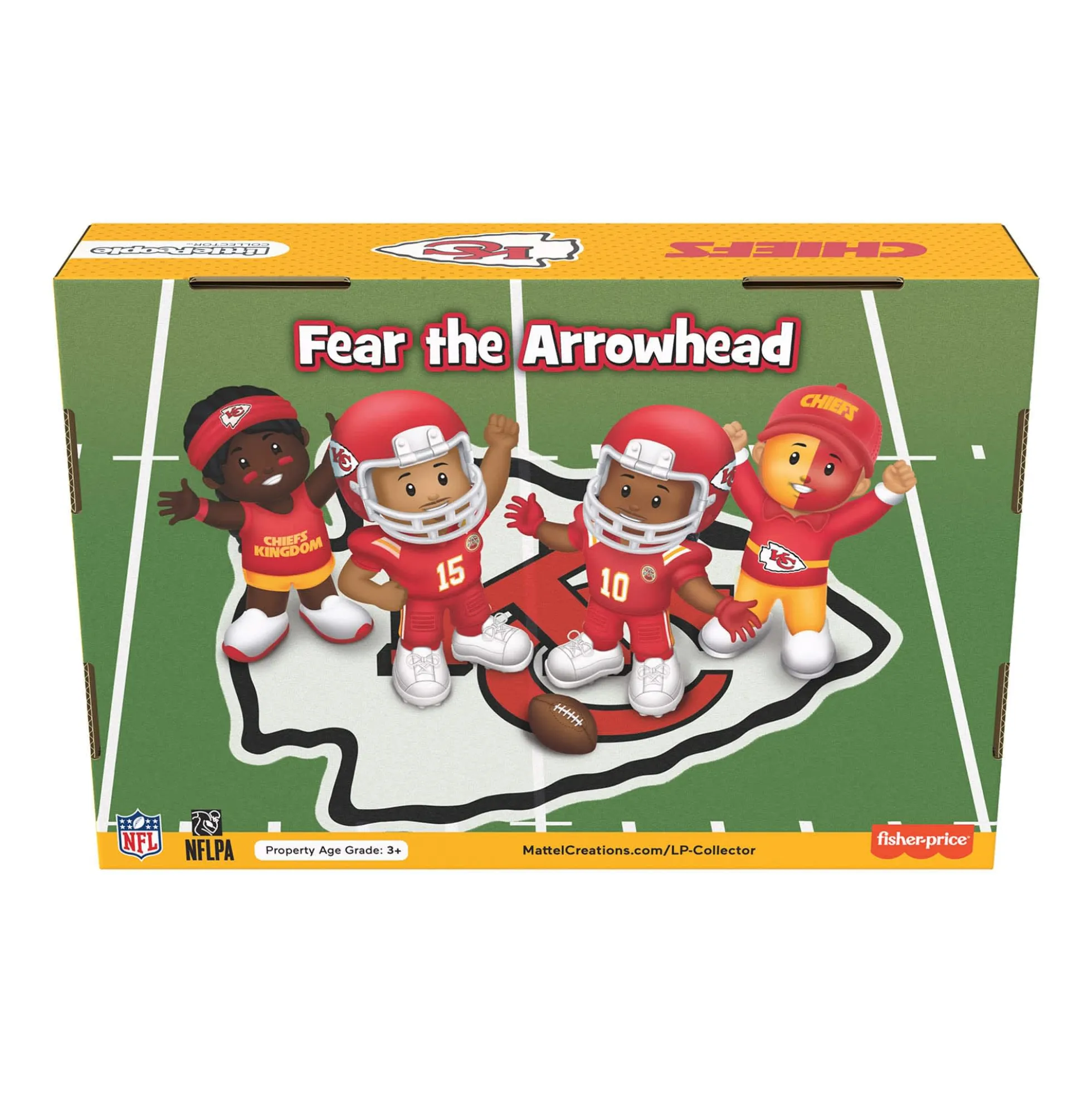 Little People Collector Kansas City Chiefs Alternate Jersey Figure Set