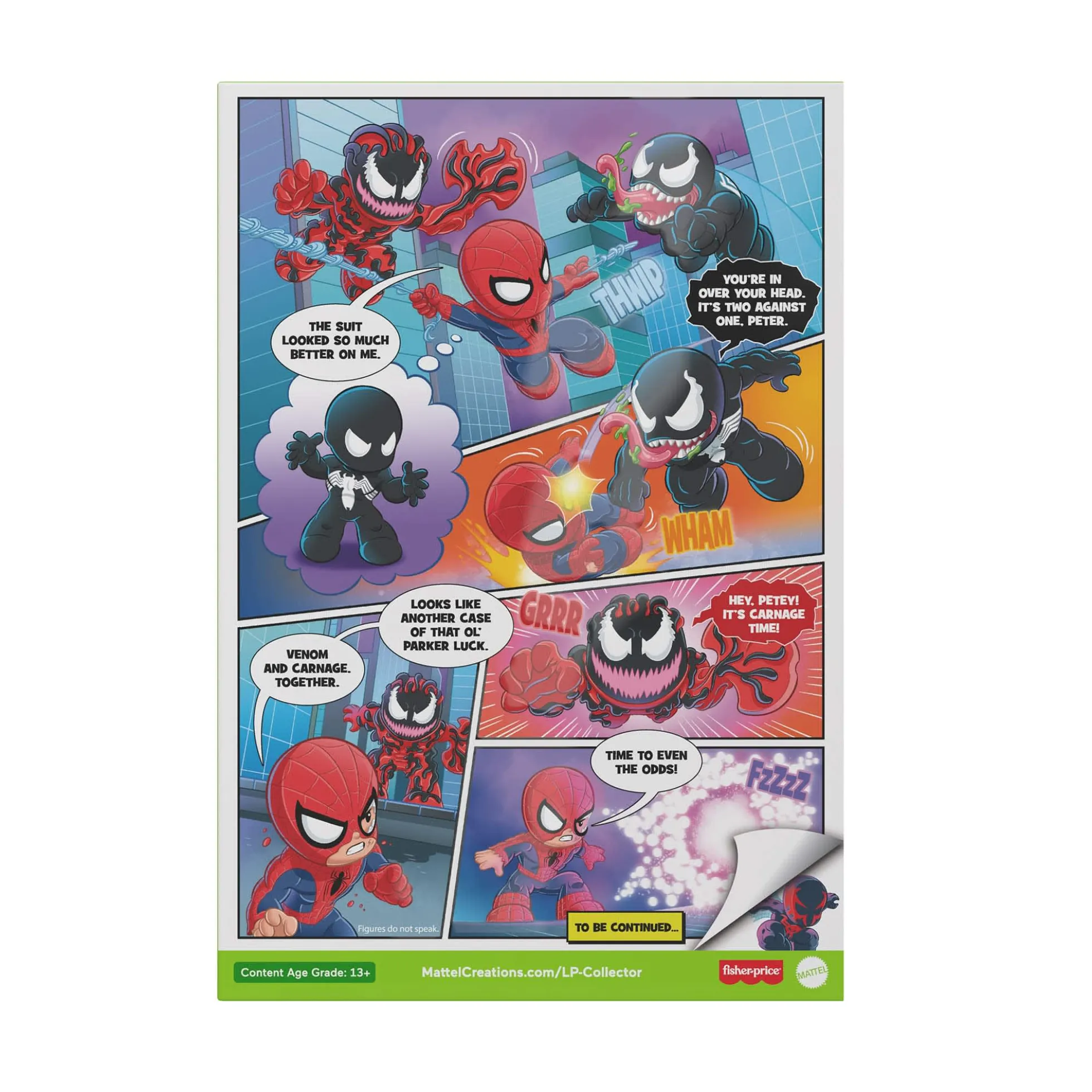Little People Collector Marvel Spider-Man: Issue 1 Special Edition Set