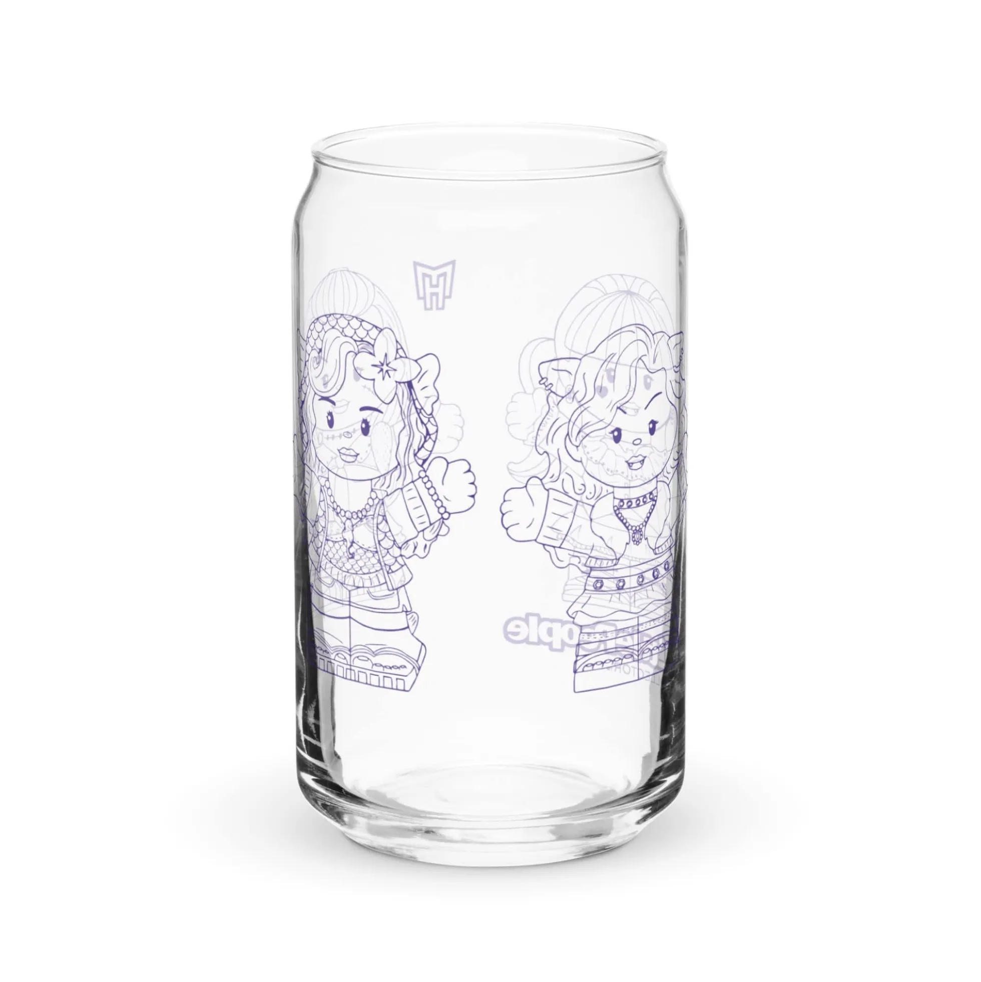 Little People Collector Monster High Clear Glass