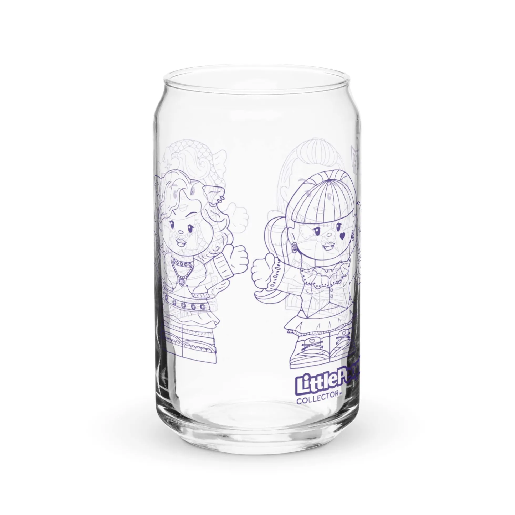 Little People Collector Monster High Clear Glass