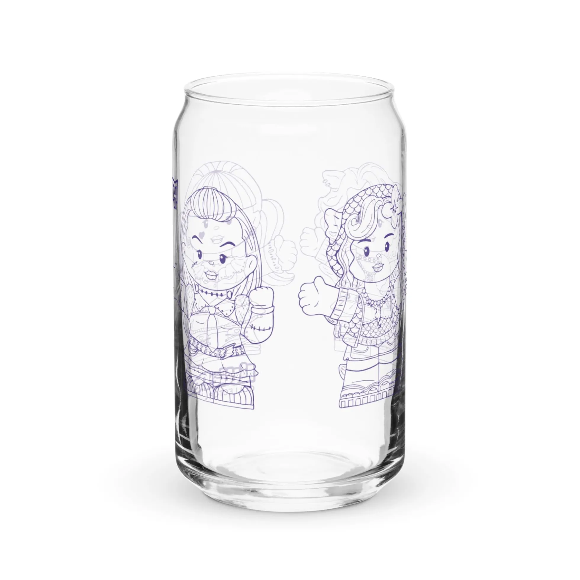 Little People Collector Monster High Clear Glass