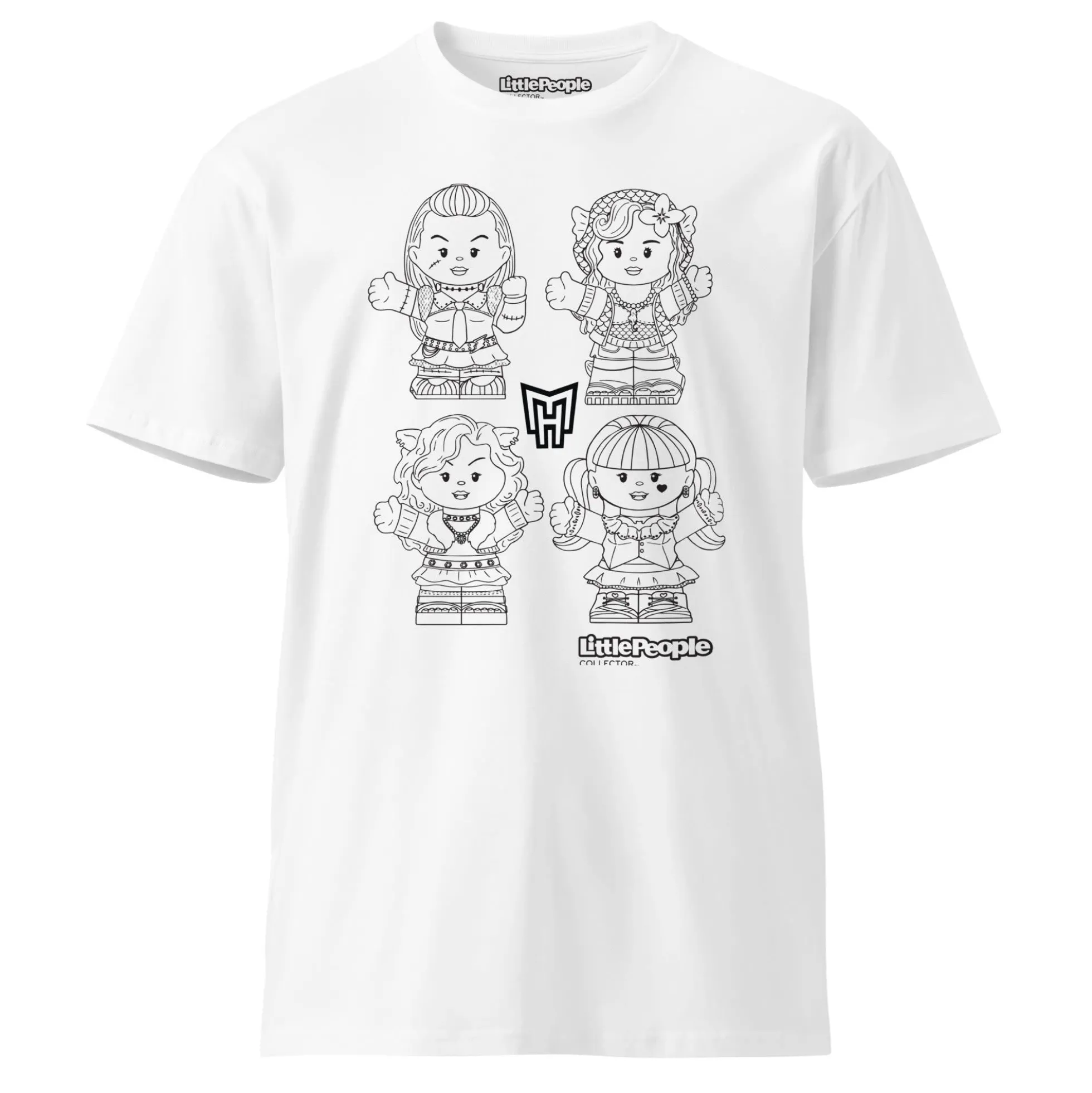 Little People Collector MC Revealed Fan Designed White T-Shirt