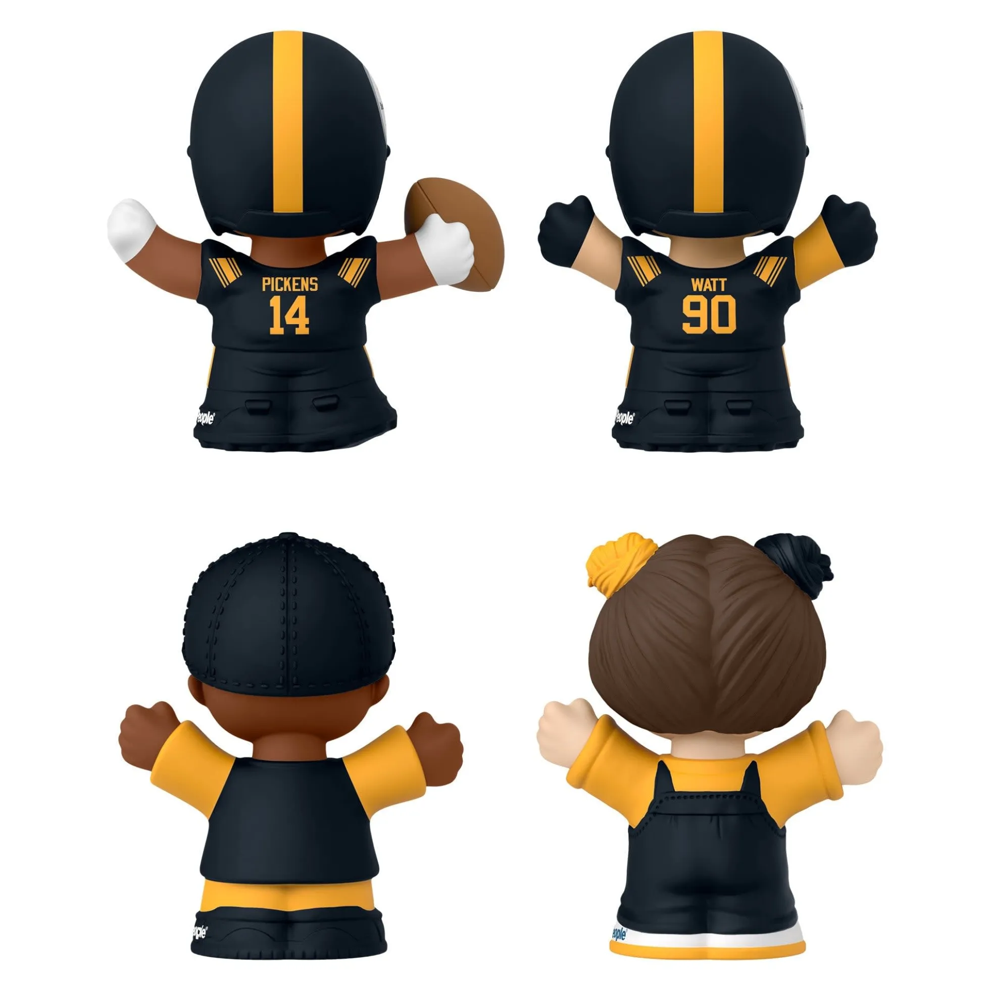 Little People Collector Pittsburgh Steelers Alternate Jersey Figure Set