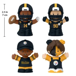 Little People Collector Pittsburgh Steelers Alternate Jersey Figure Set