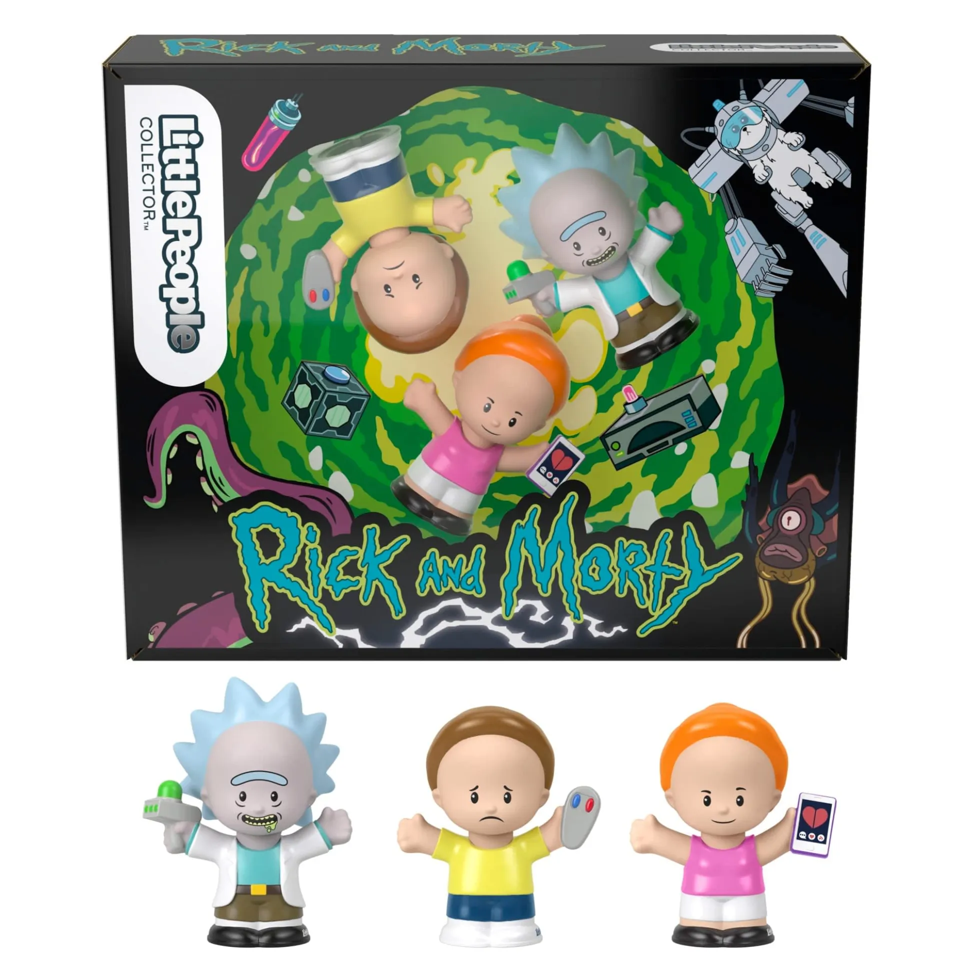Little People Collector Rick and Morty Figure Set