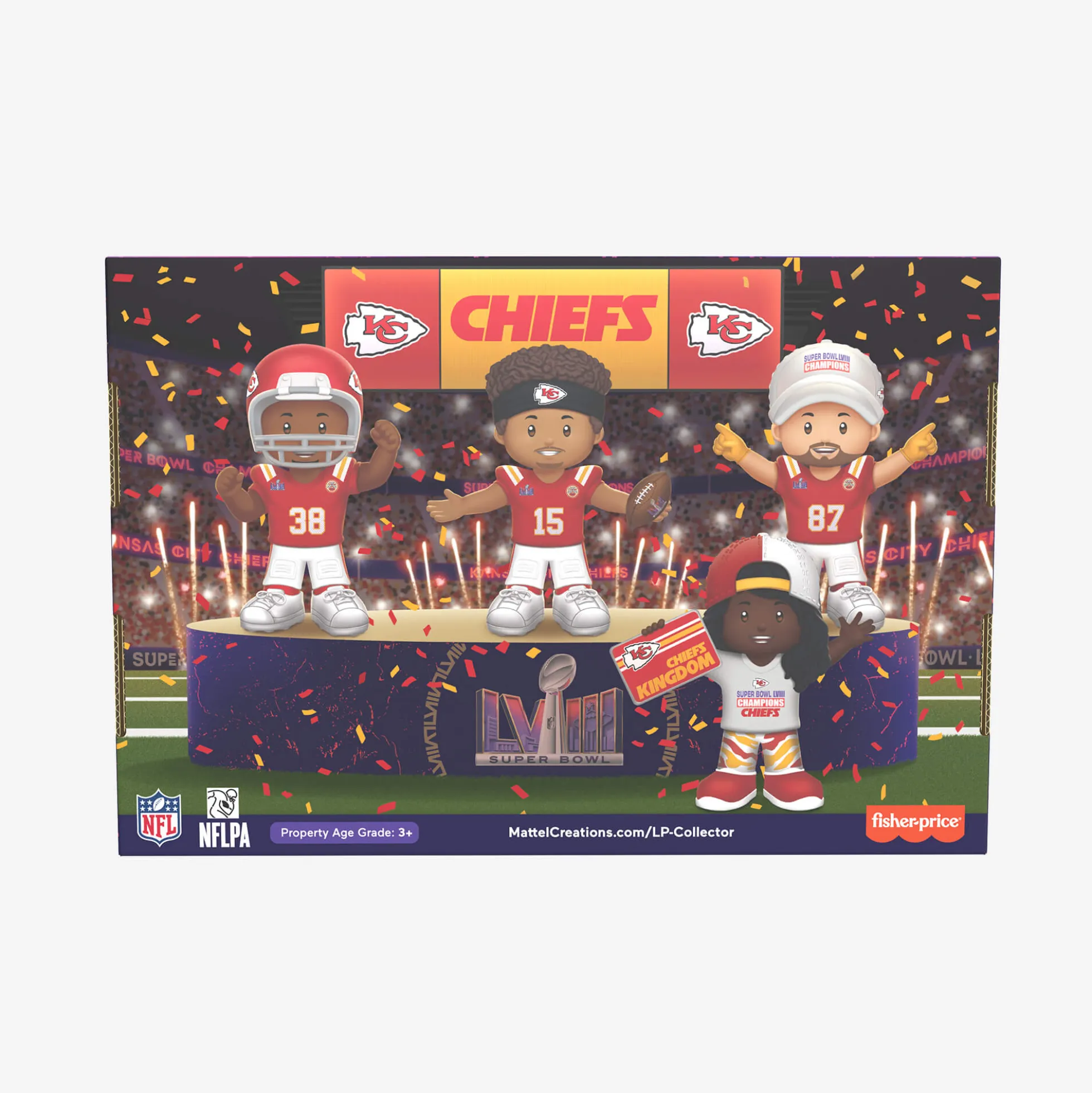 Little People Collector Super Bowl LVIII Champions Set