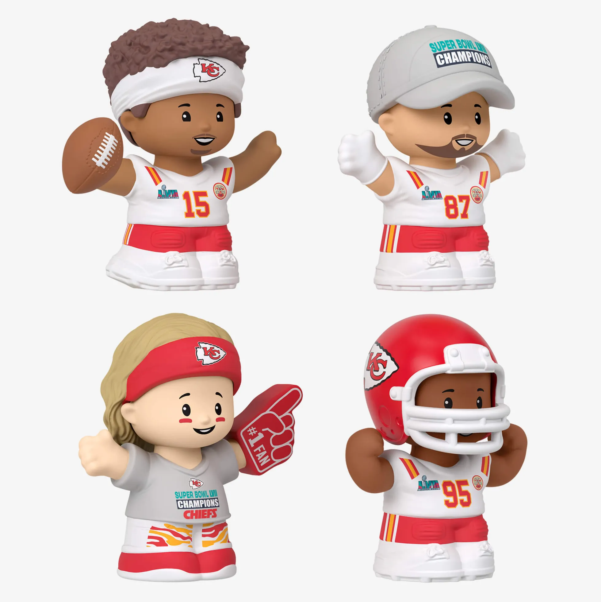 Little People Collector Super Bowl LVII Champions Set Kansas City Chiefs