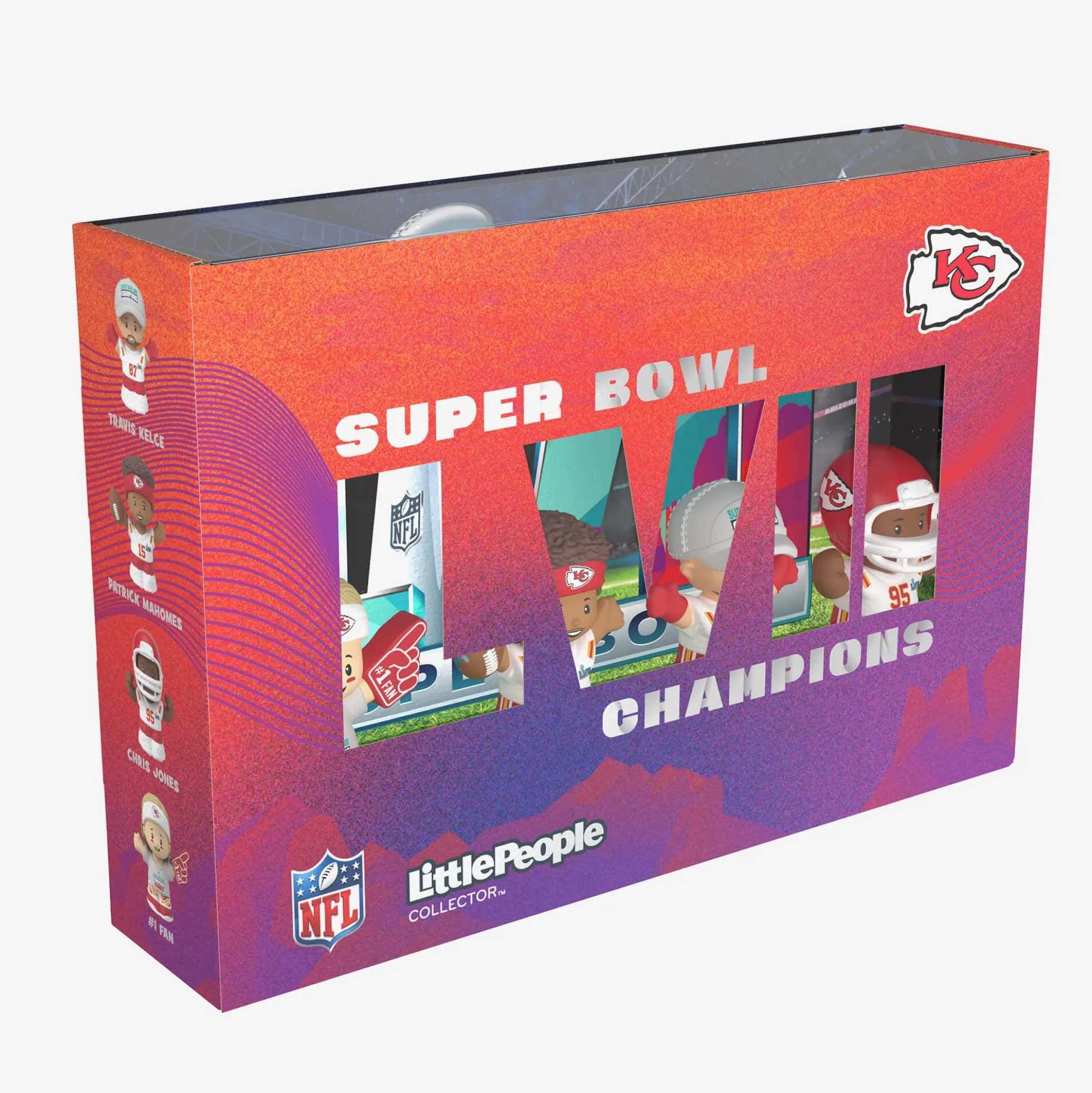 Little People Collector Super Bowl LVII Champions Set Kansas City Chiefs