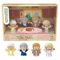Little People Collector The Golden Girls Late Night Cheesecake, 40th Anniversary Set