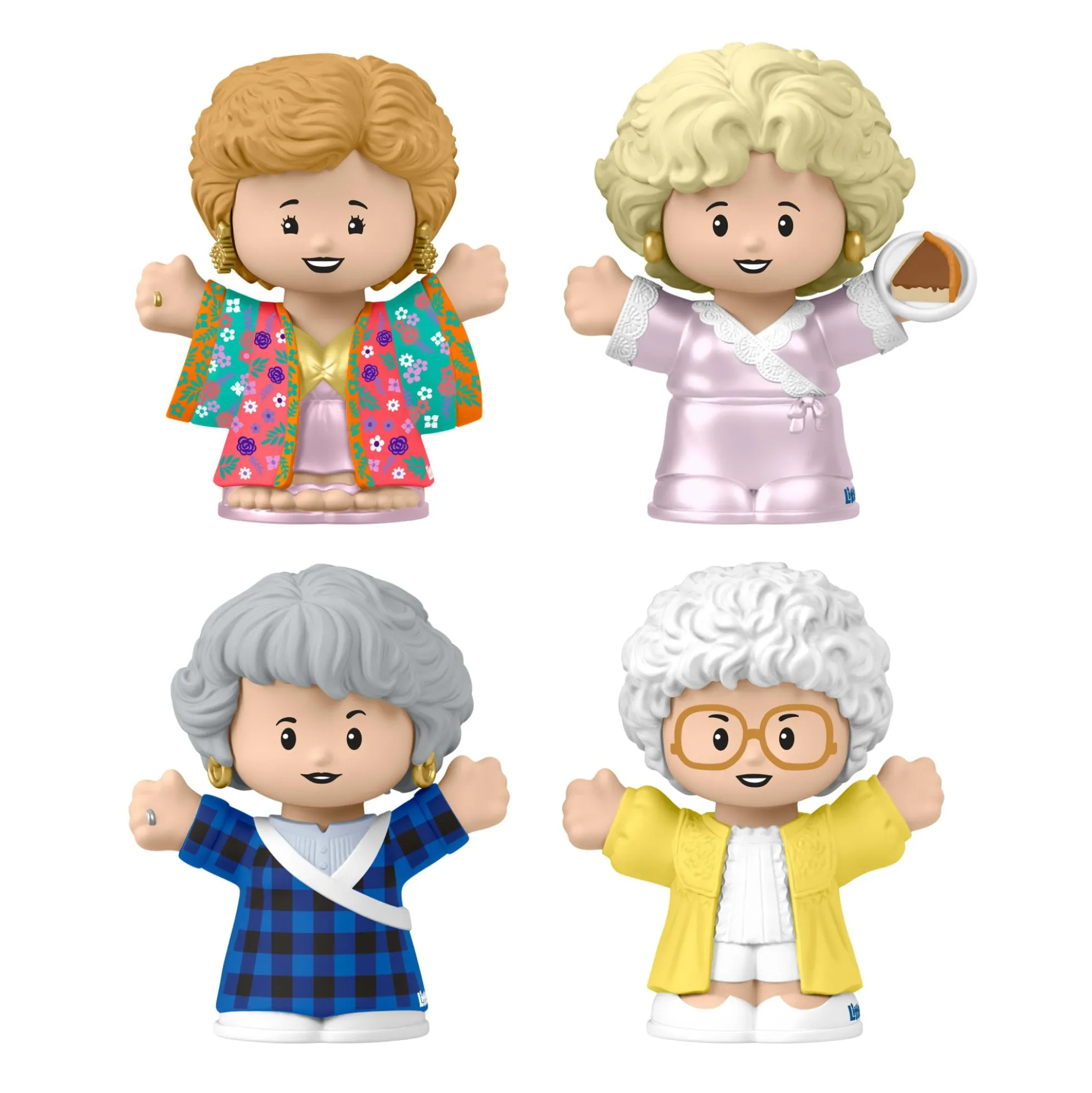 Little People Collector The Golden Girls Late Night Cheesecake, 40th Anniversary Set