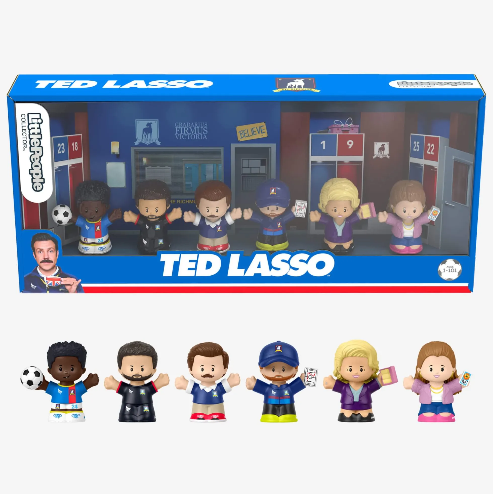 Little People Collector Ted Lasso Special Edition Figure Set