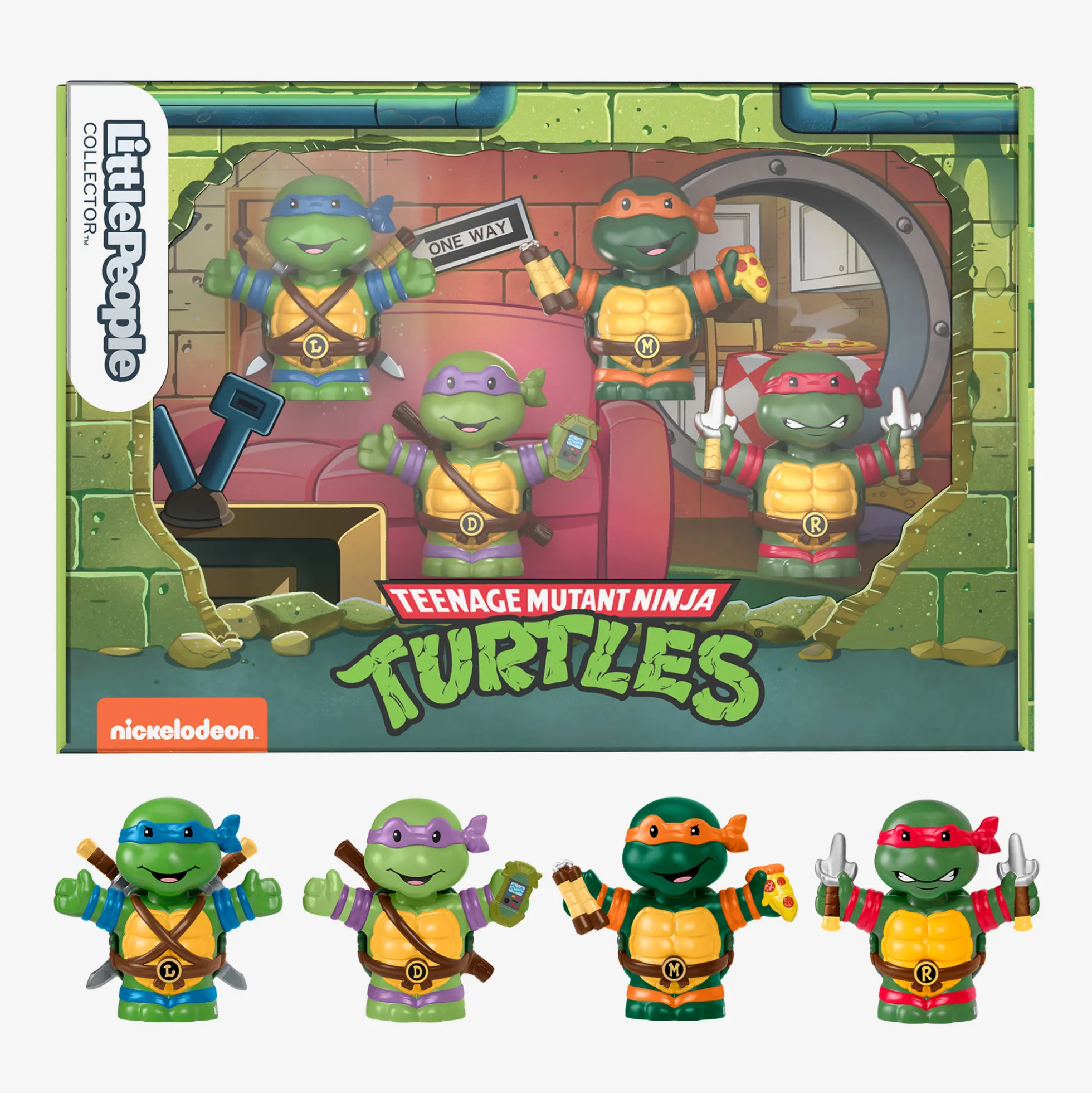 Little People Collector Teenage Mutant Ninja Turtles Special Edition Set