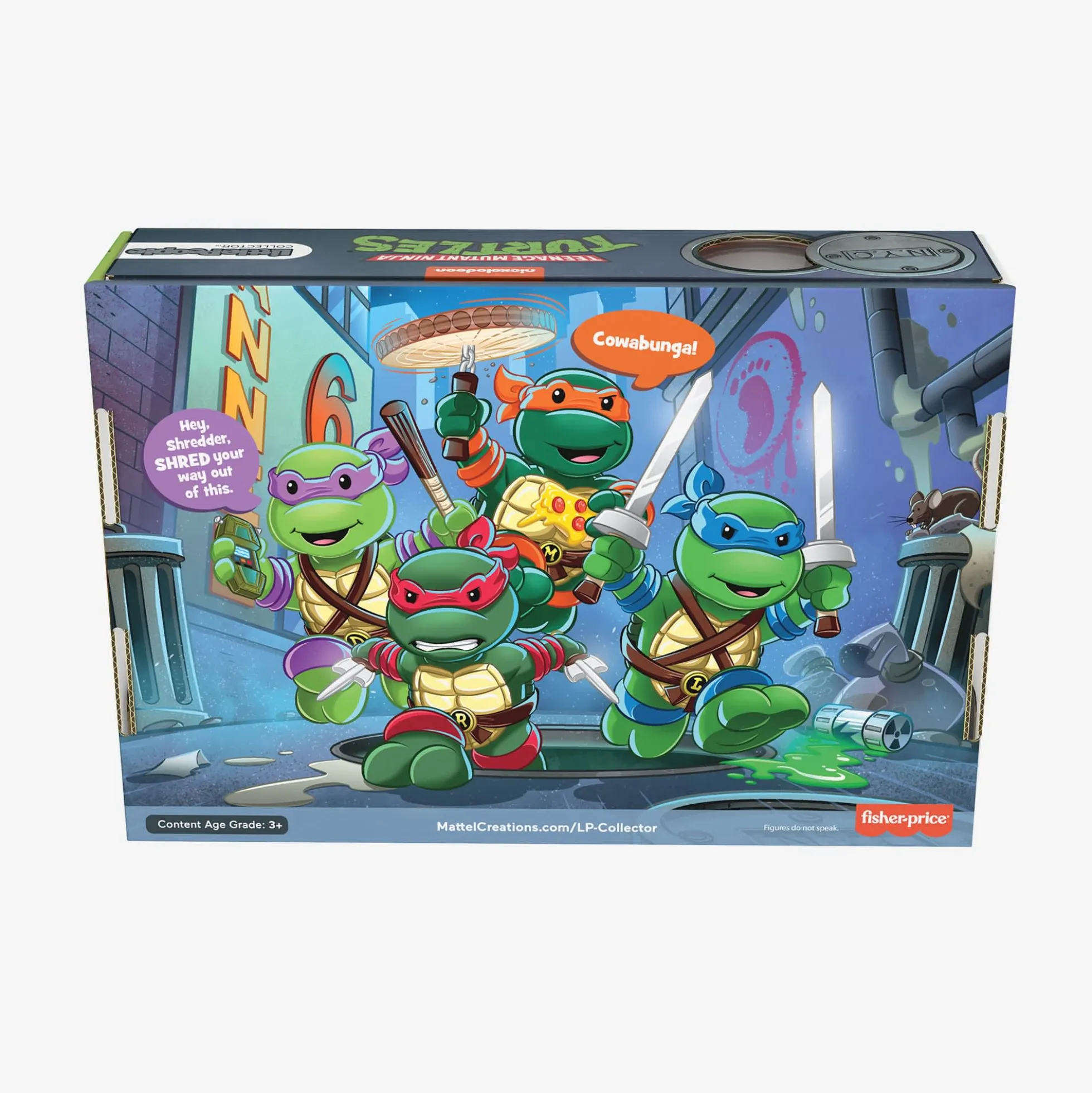 Little People Collector Teenage Mutant Ninja Turtles Special Edition Set