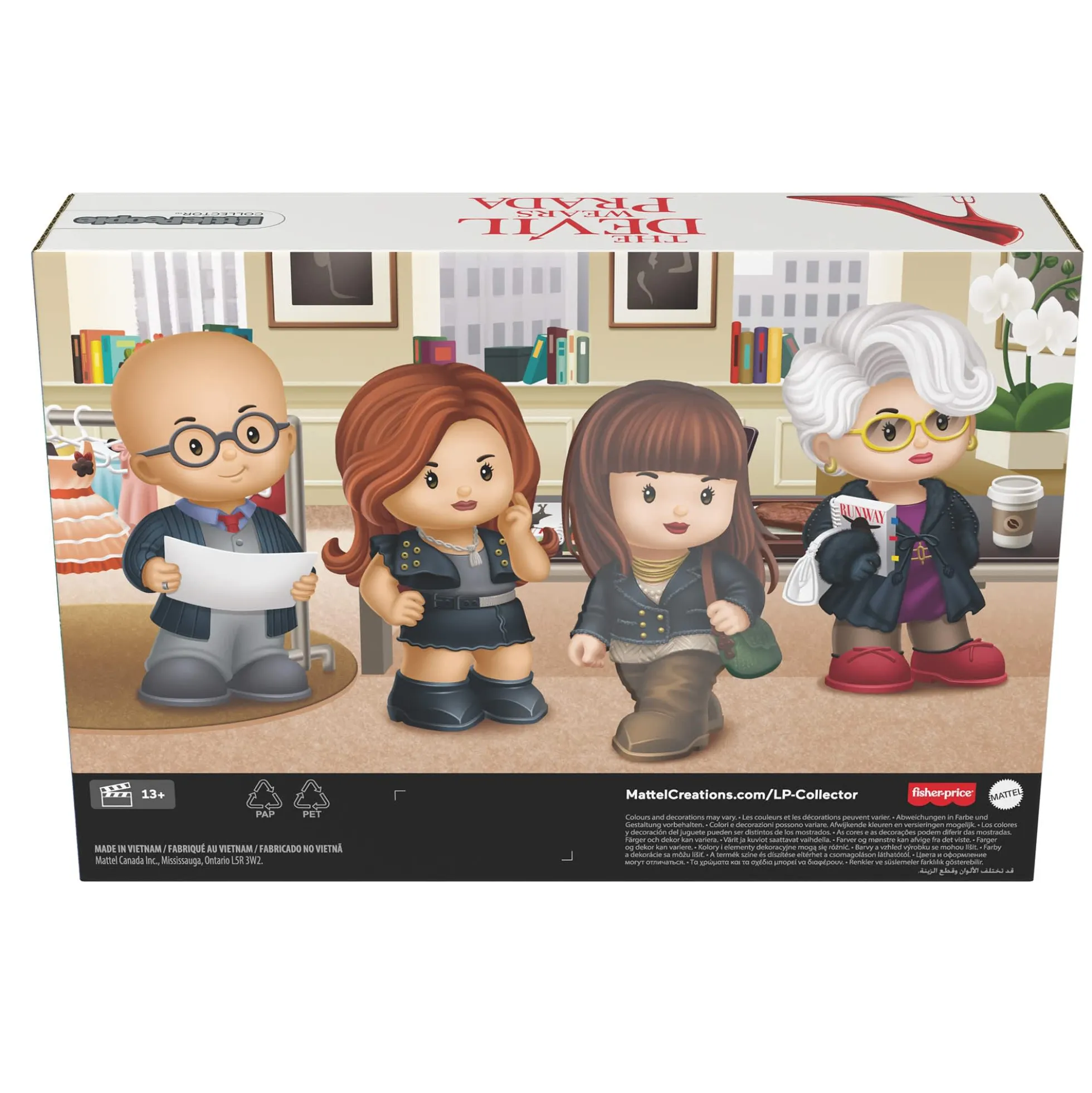 Little People Collector The Devil Wears Prada Figure 4-Pack Special Edition Set