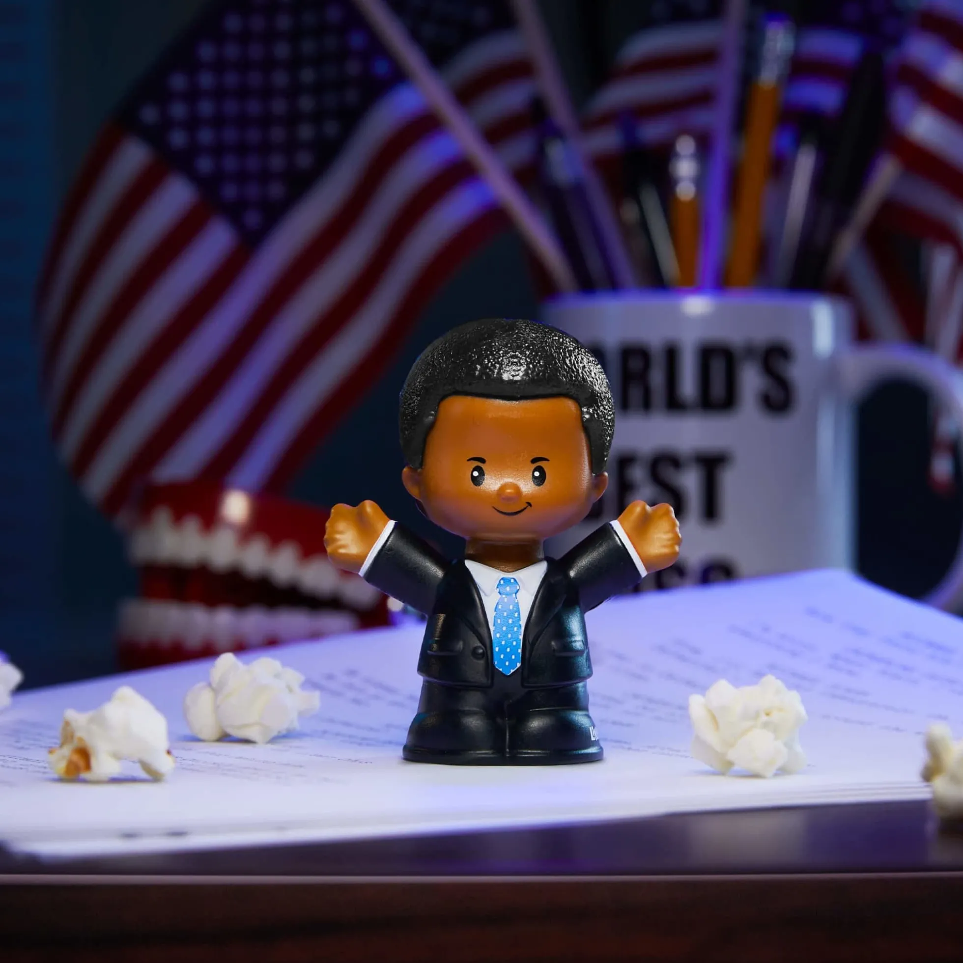 Little People Collector The Office Threat Level Midnight Set