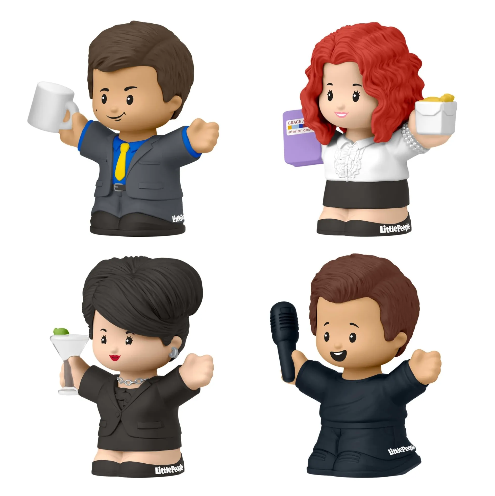 Little People Collector Will and Grace TV Series Special Edition Set