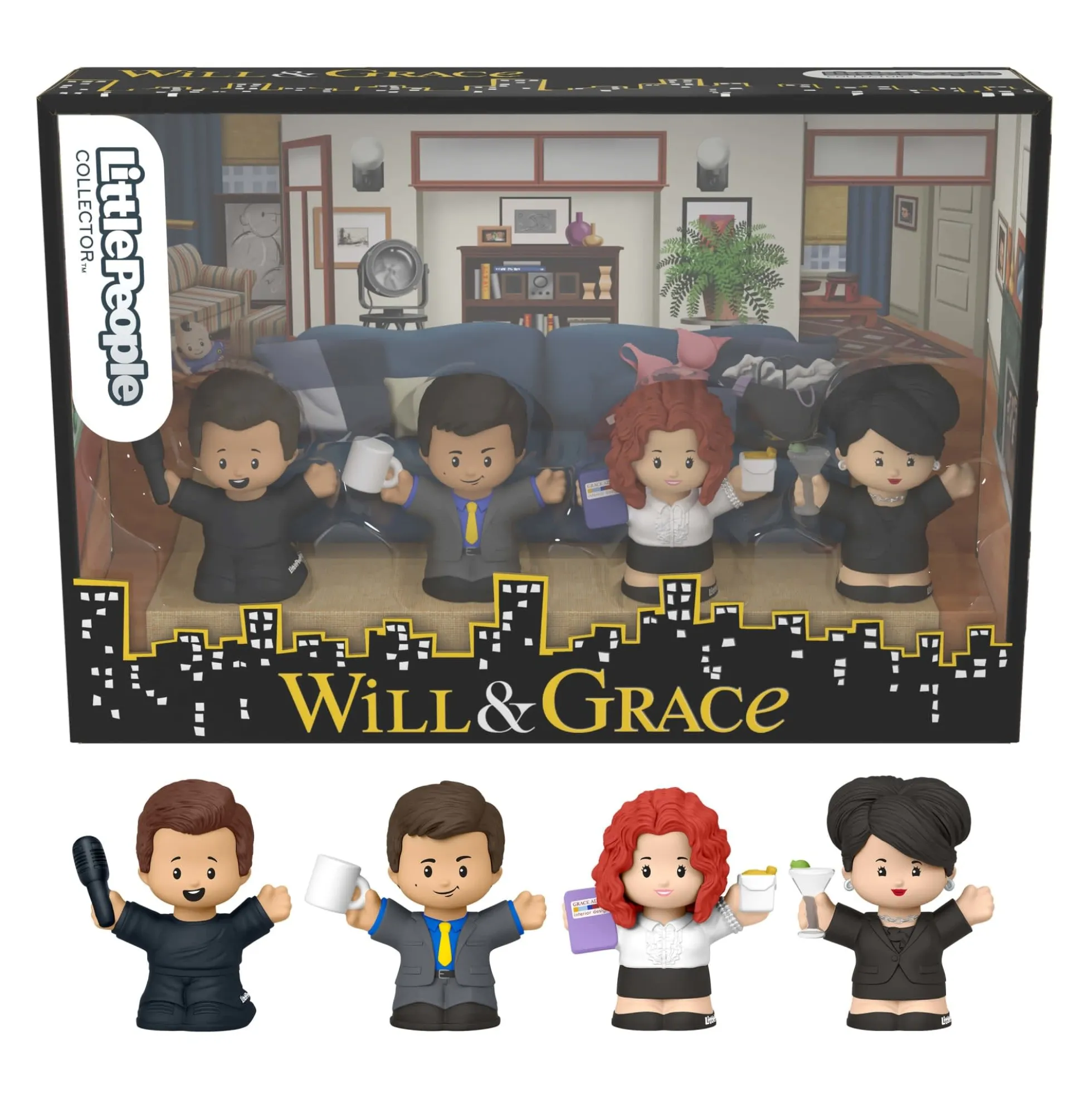 Little People Collector Will and Grace TV Series Special Edition Set