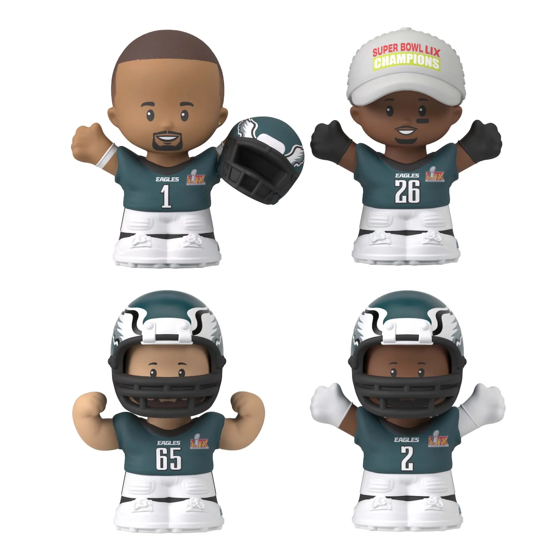 Little People Collector x Super Bowl Eagles Set