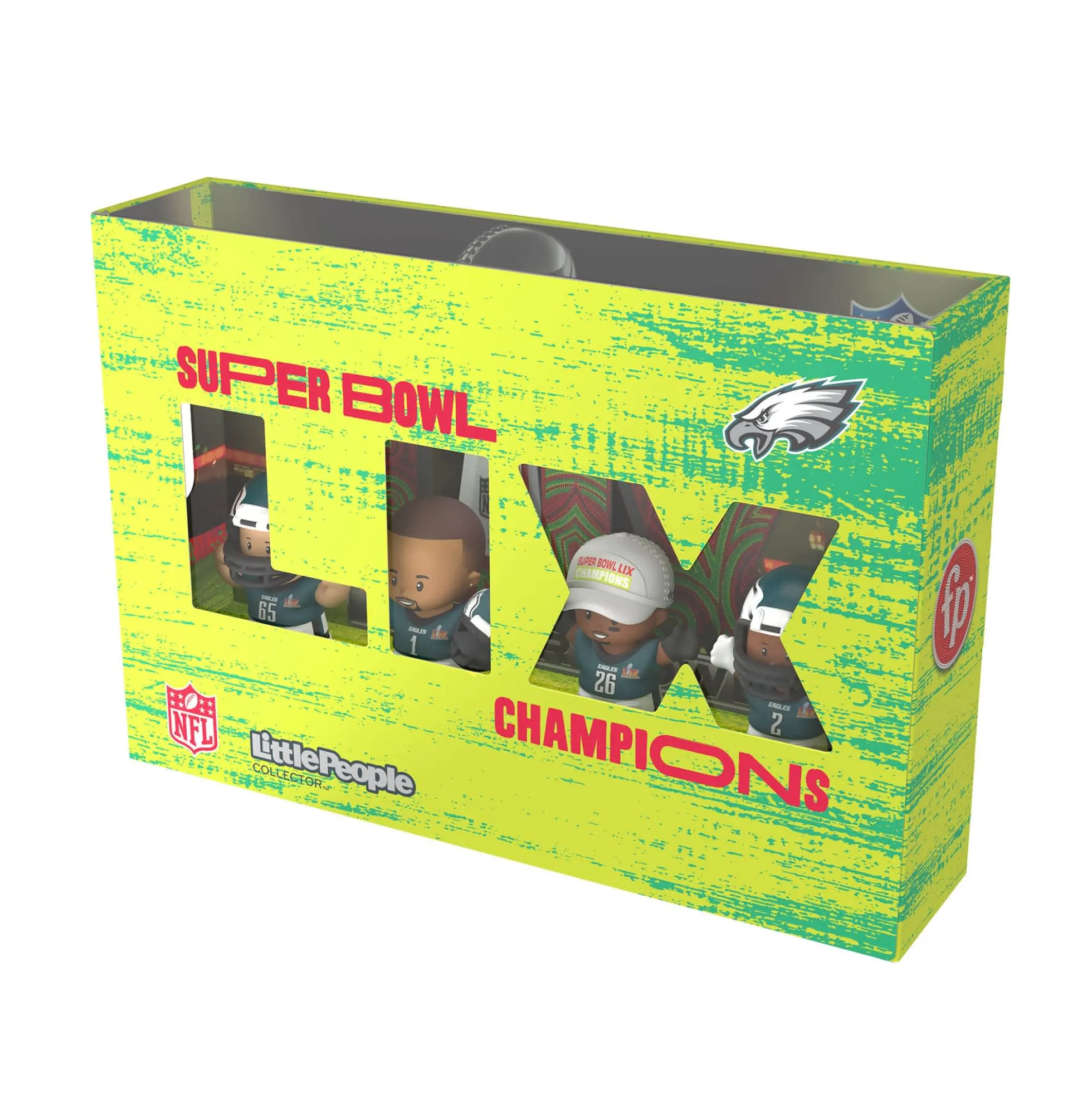 Little People Collector x Super Bowl Eagles Set