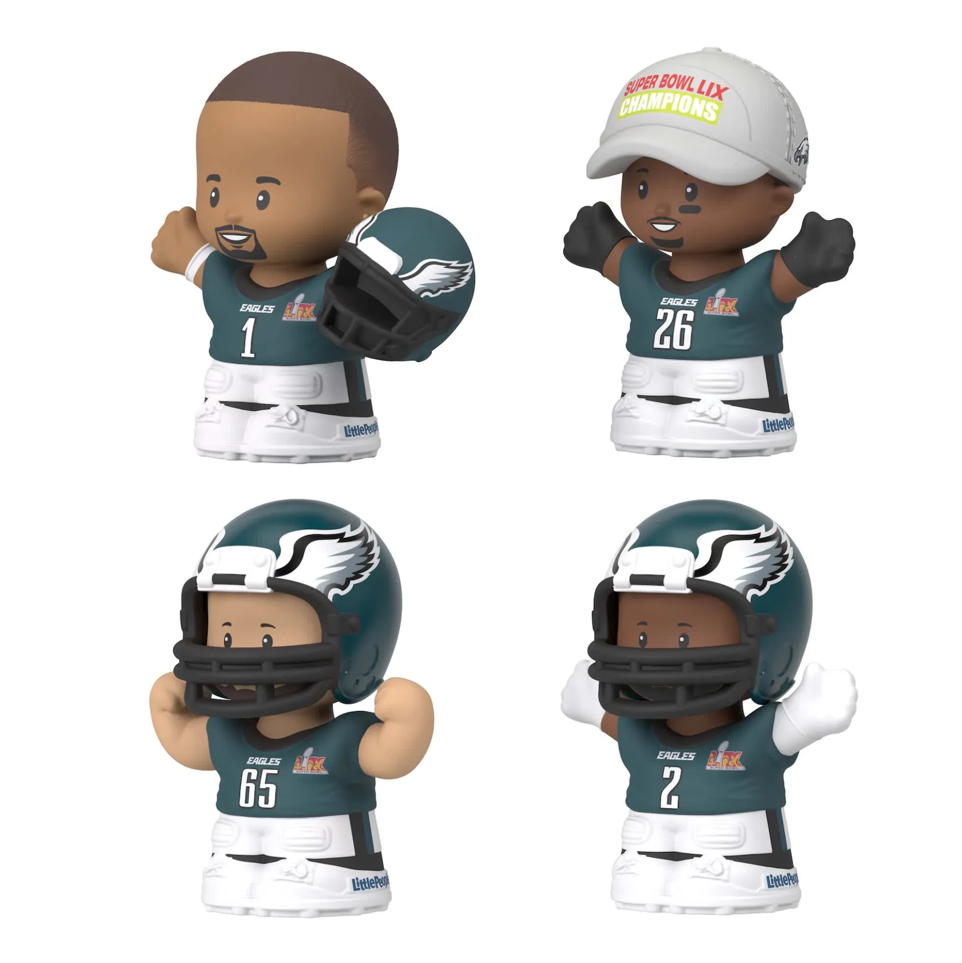 Little People Collector x Super Bowl Eagles Set