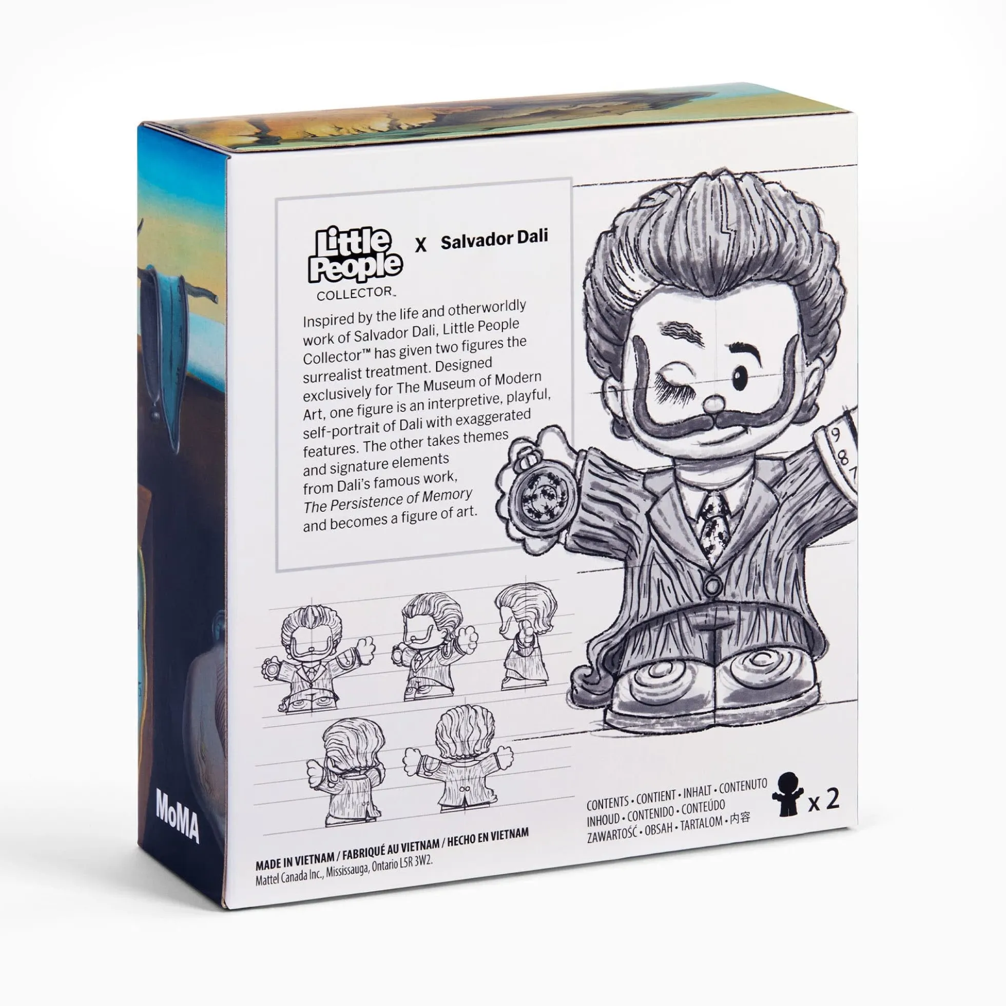 Little People Collector x MoMA Salvador Dalí Figure Set