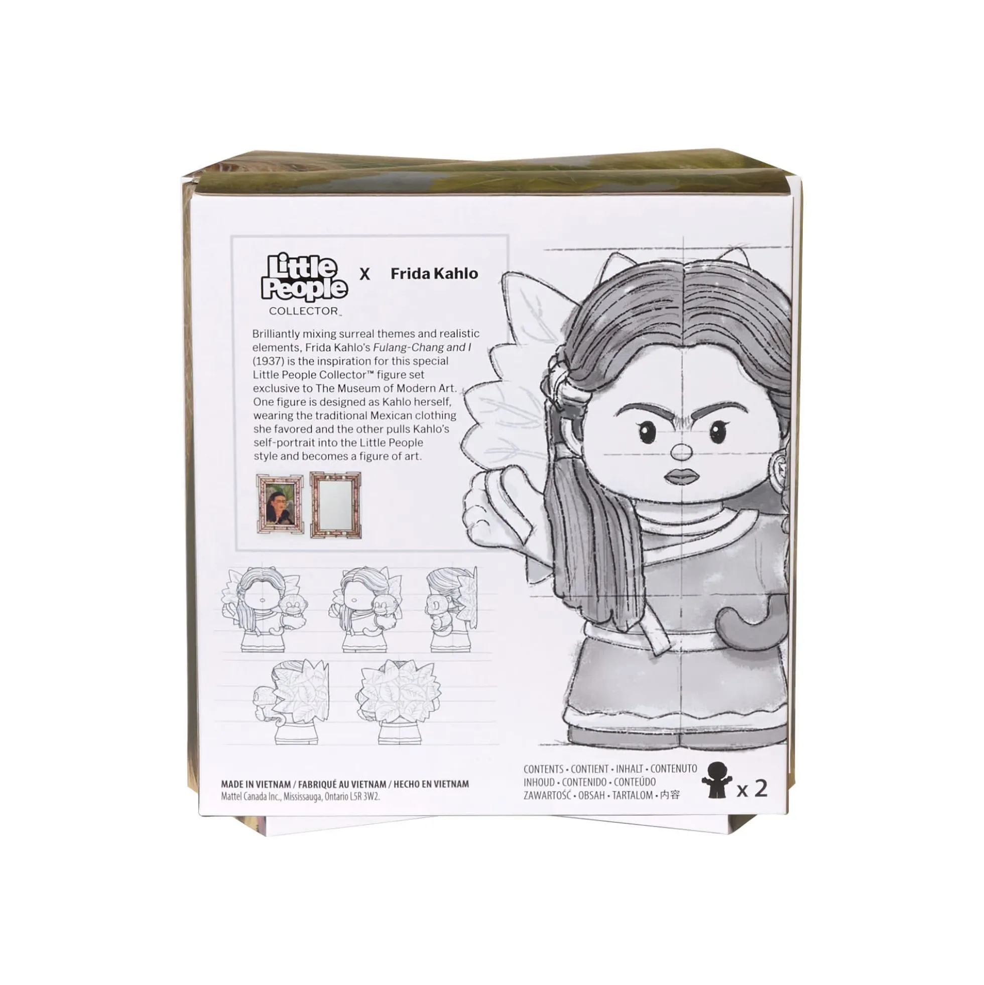 Little People Collector x MoMA Frida Kahlo Figure Set