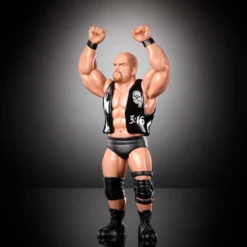 LJN WWE Superstars “Stone Cold” Steve Austin Action Figure & Poster