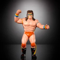 LJN WWE Superstars Ultimate Warrior Action Figure & Poster