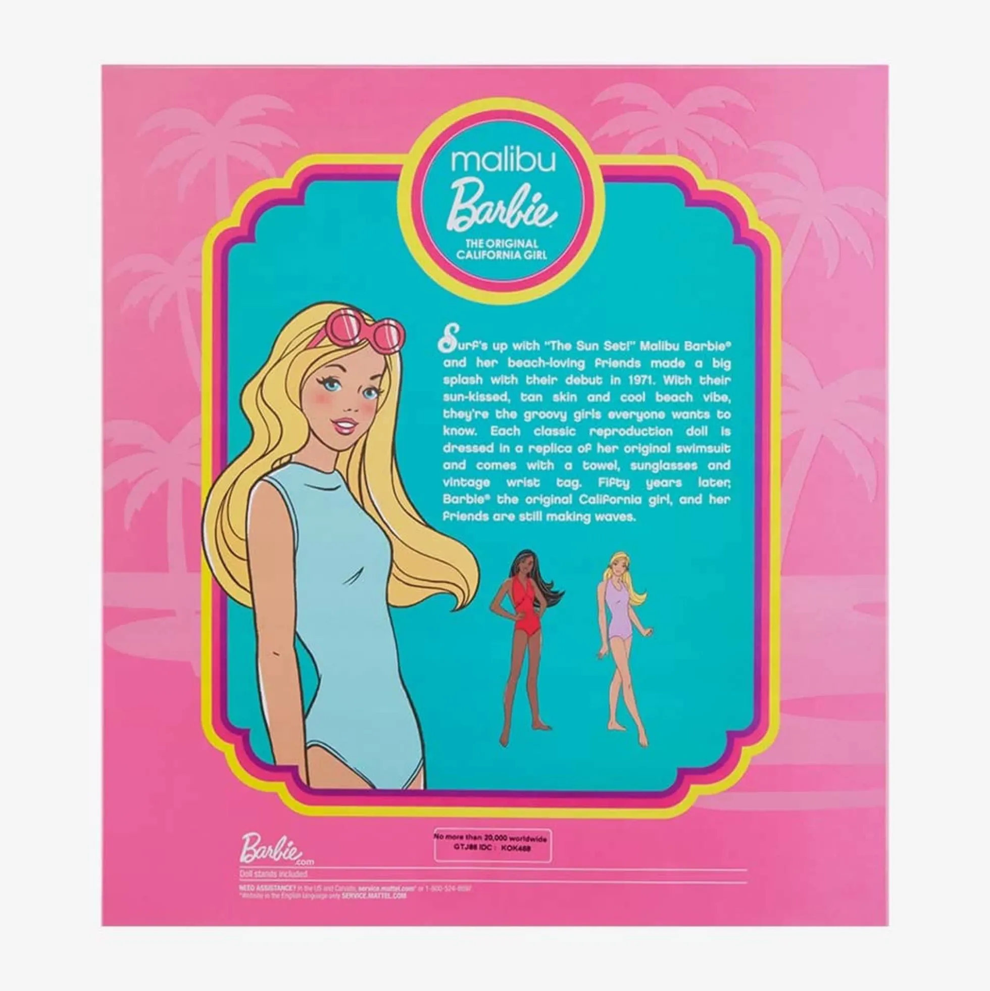 Malibu Barbie Gift Set