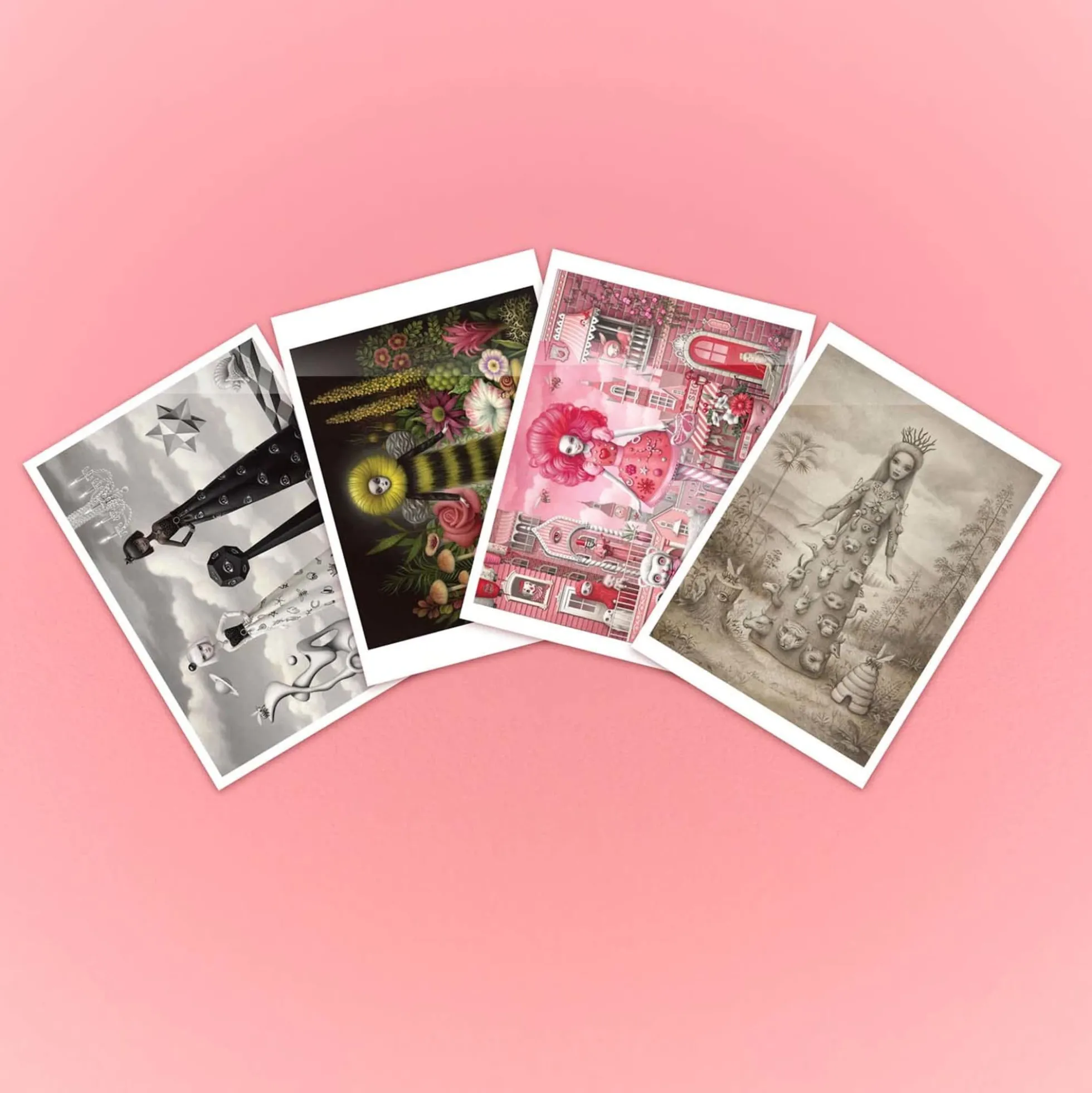Mark Ryden x Barbie Postcards