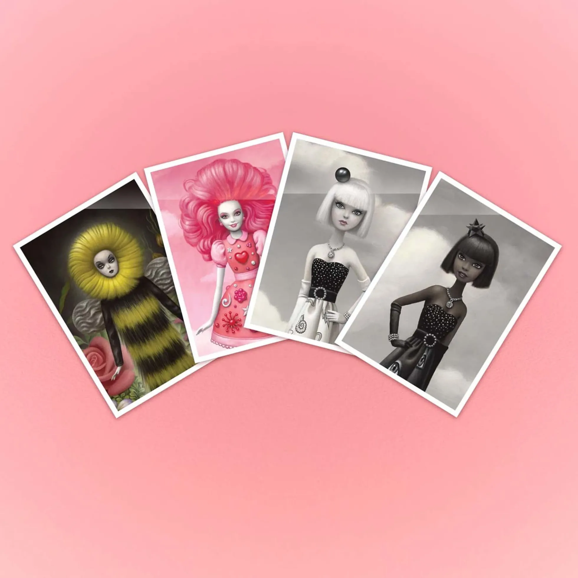 Mark Ryden x Barbie Postcards